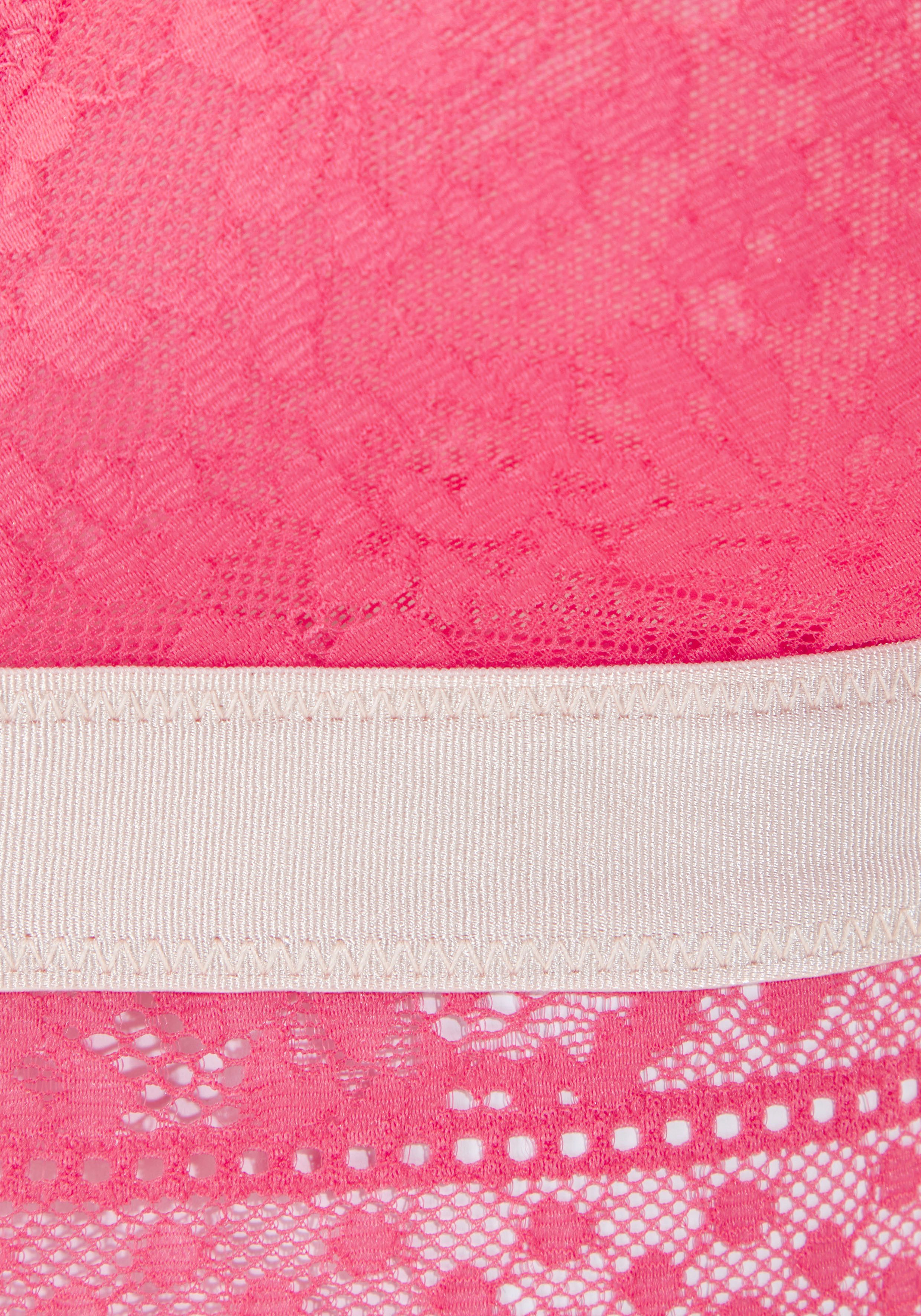 Vivance Bralette-BH Viola ohne Bügel in angesagter Triangle-Schnittform, Dessous