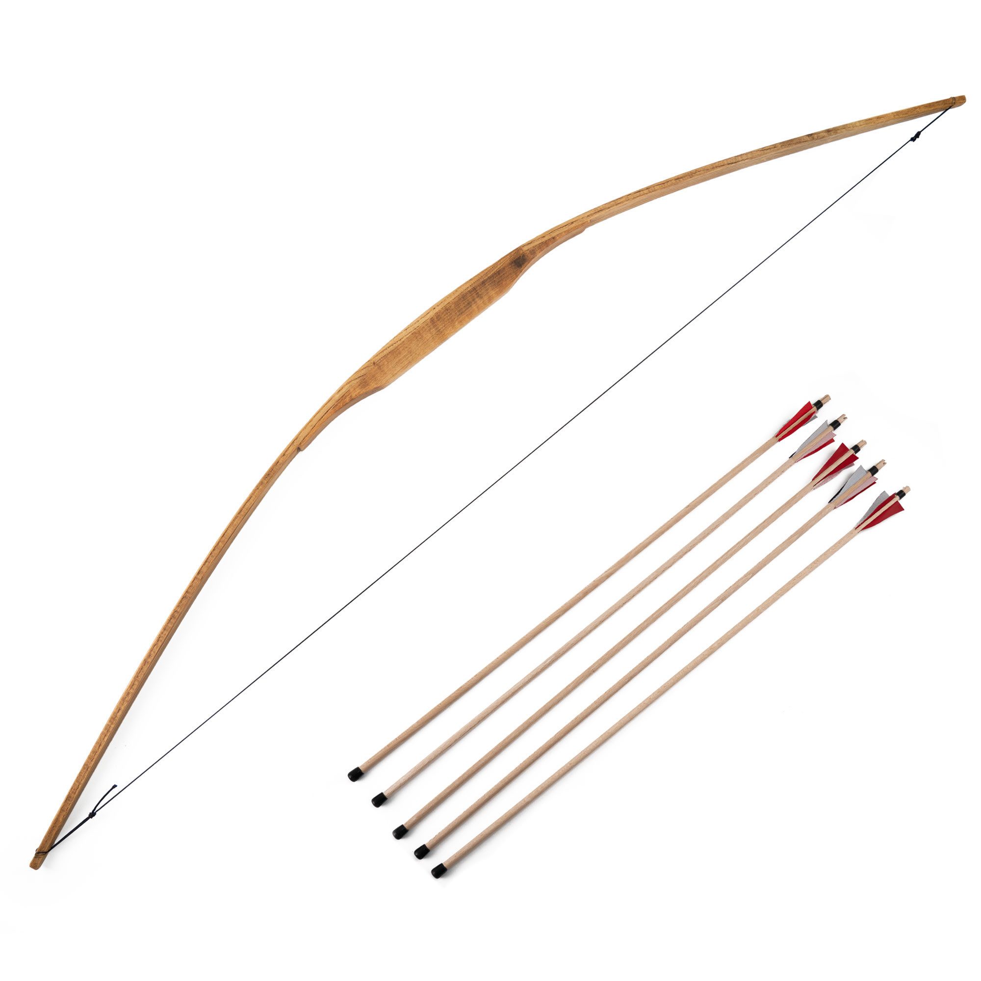 Vehi Mercatus Ritter-Kostüm Einsteiger Pfeilbogen Set Erwachsene 140cm Bogen + 5 Стрелки