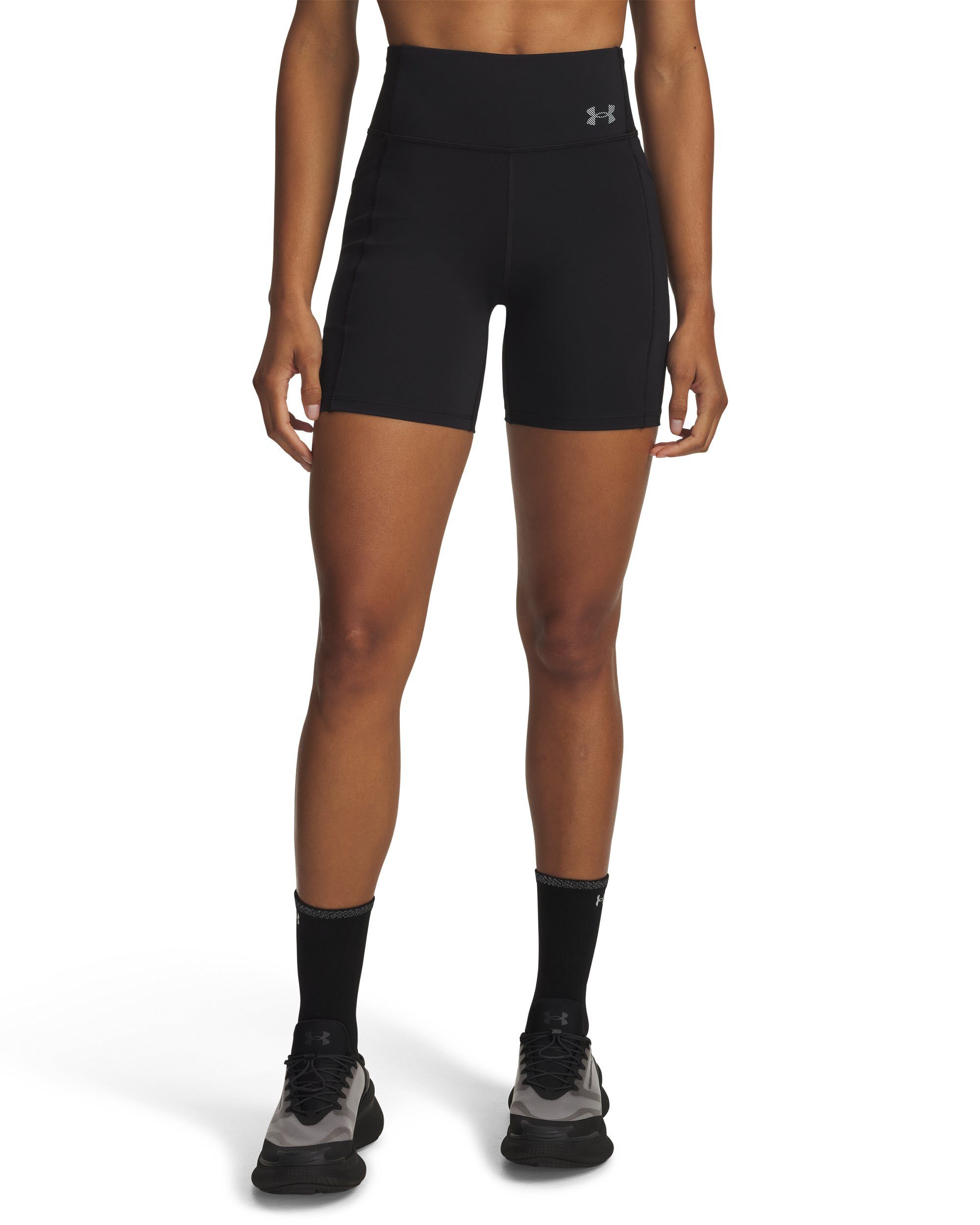 Under Armour® Shorts UA VELOCITI 6" FITTED SHORT mit Elasthan-Anteil, aus Polyester und Elasthan