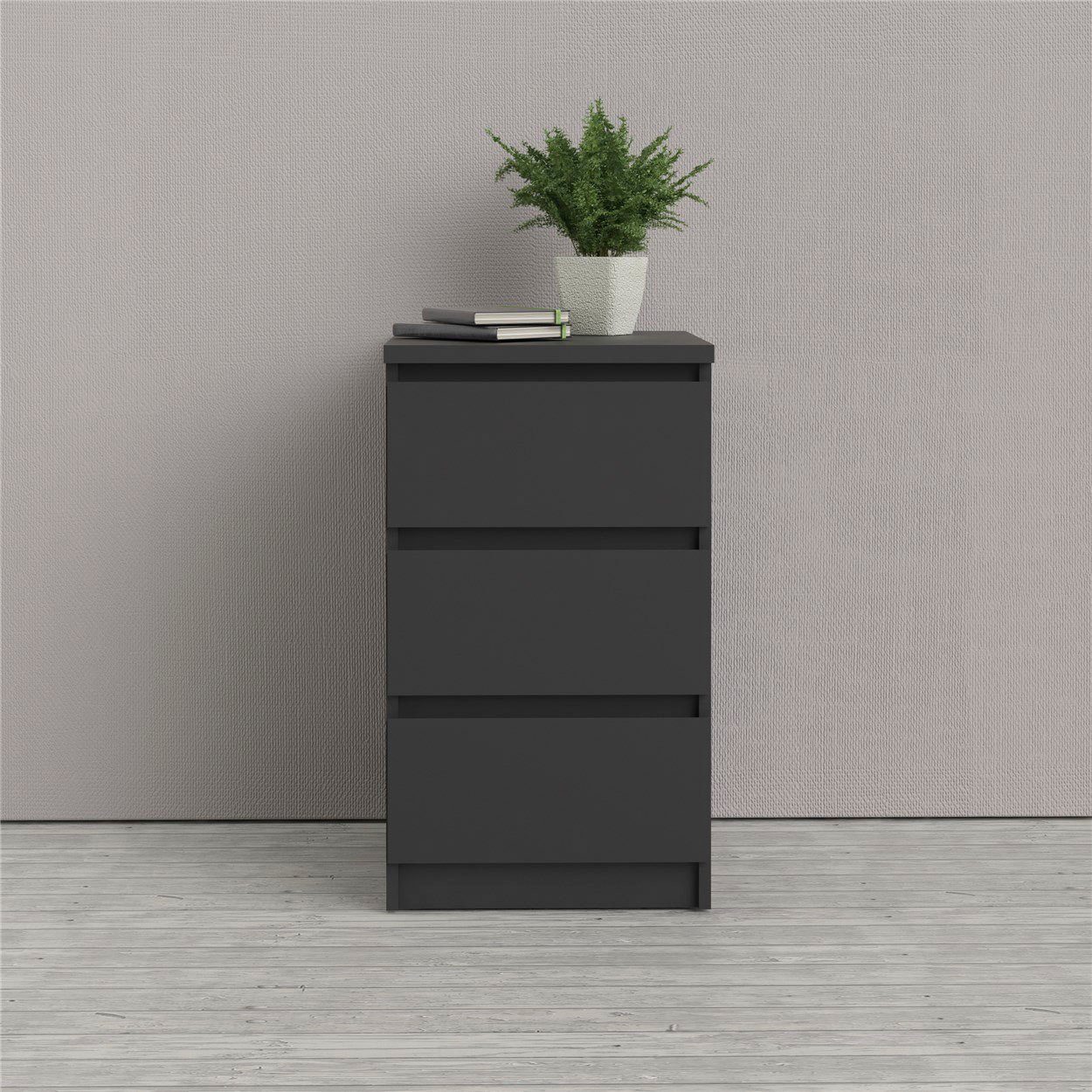 INOSIGN Kommode Naia, Elegante und modernes Sideboard mit 3 geräumigenSchubladen