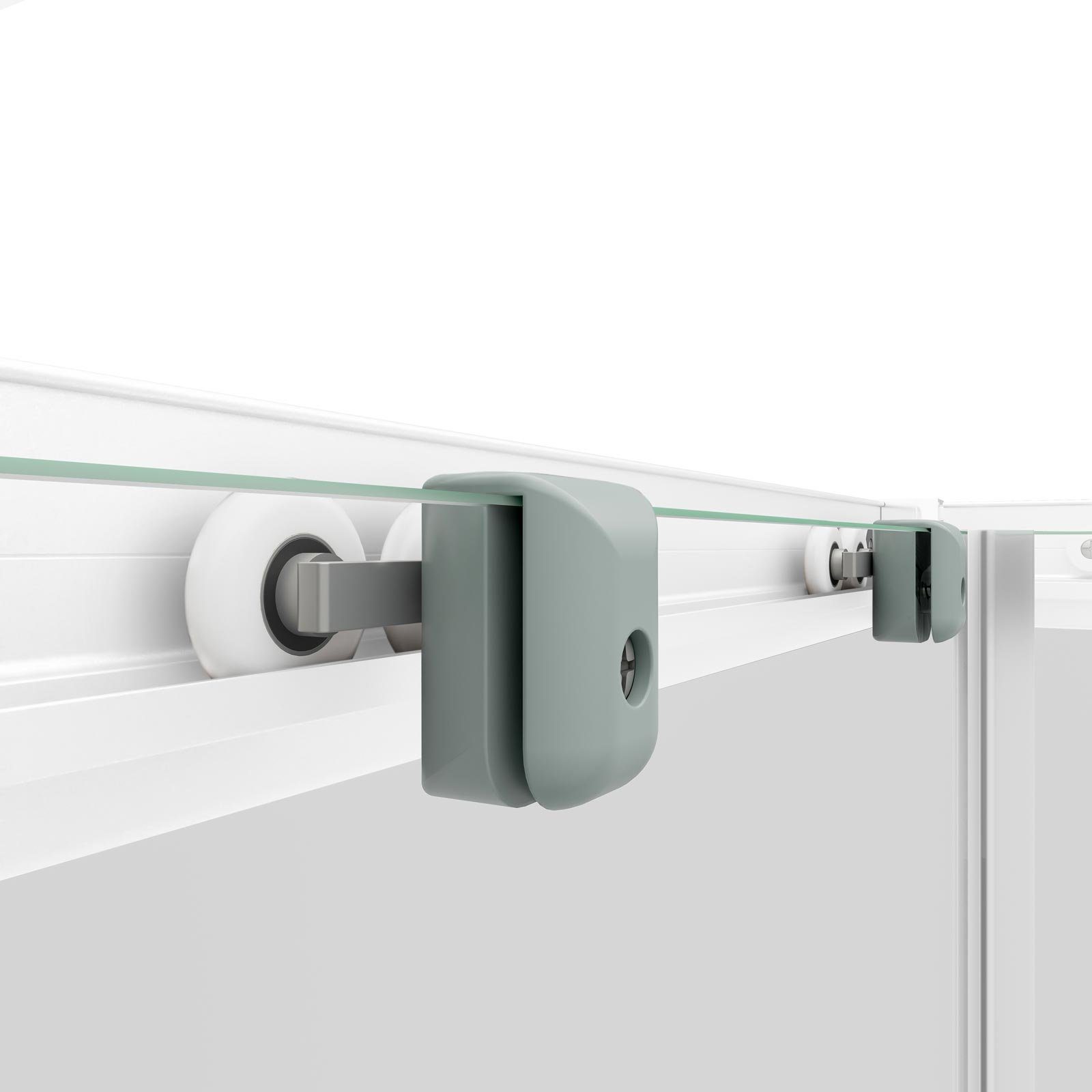 Schulte Eckdusche Sunny verstellbar 75-90 cm 175 cm Höhe, BxT: 90x90 cm, Sicherheitsglas, Schiebetüren Eckeinstieg – Bild 3 von 5