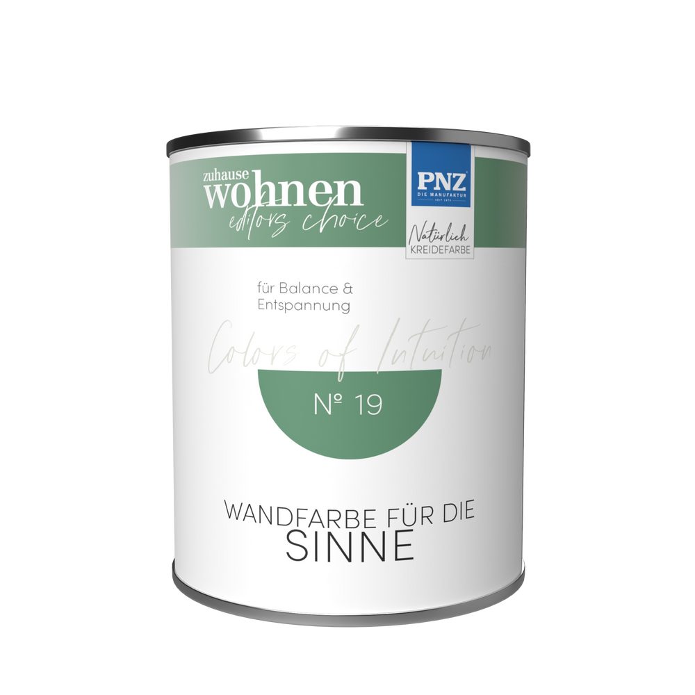PNZ - Die Manufaktur Wandfarbe COLORS OF INTUITION, reine Silikatfarbe, hochdeckend