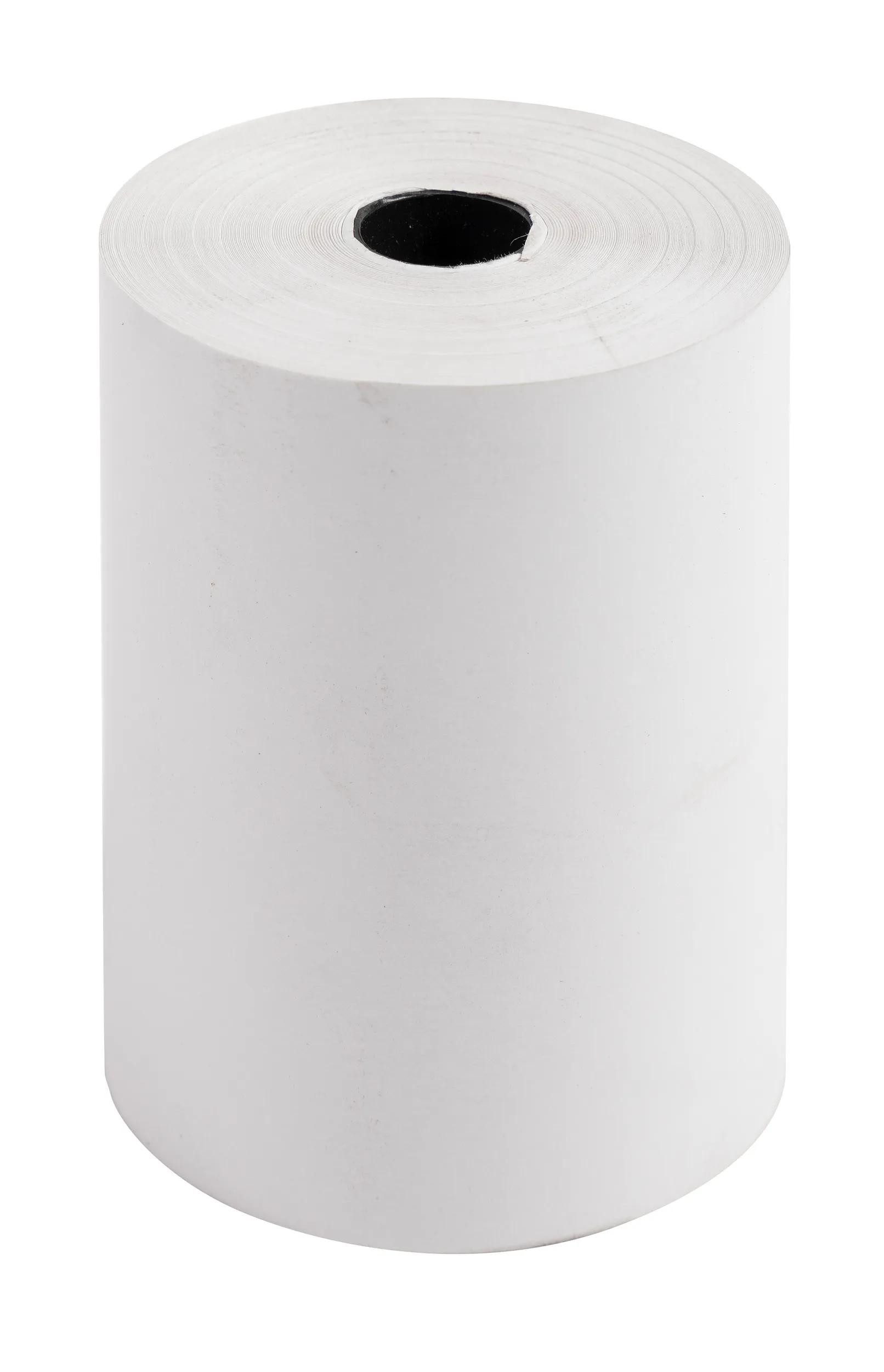 EXACOMPTA Endlospapier 50x 1-lagige Thermorolle Kartenzahlung 57x37mm 18m 48g/m2 Weiß 44809E, Kassenrollen