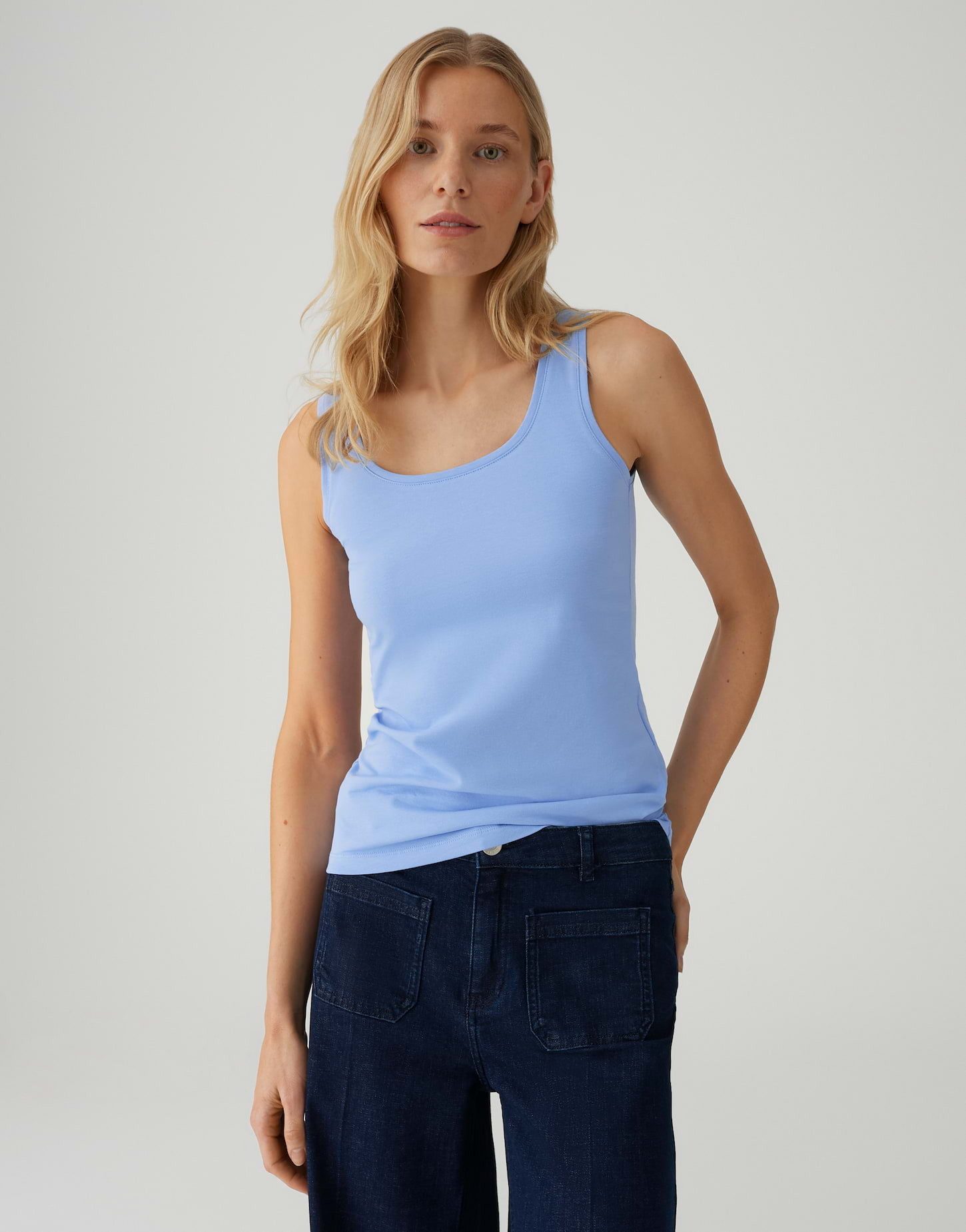 Trägertop IMILIA Slim aus BCI Cotton Mix