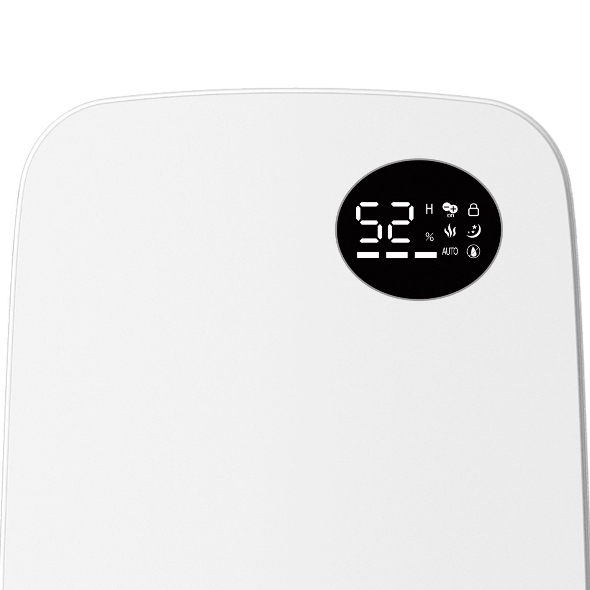 Clean Air Optima Luftbefeuchter mit Ionisator CA-606W, 5,5 l Wassertank, Heizelement für warme Luftbefeuchtung