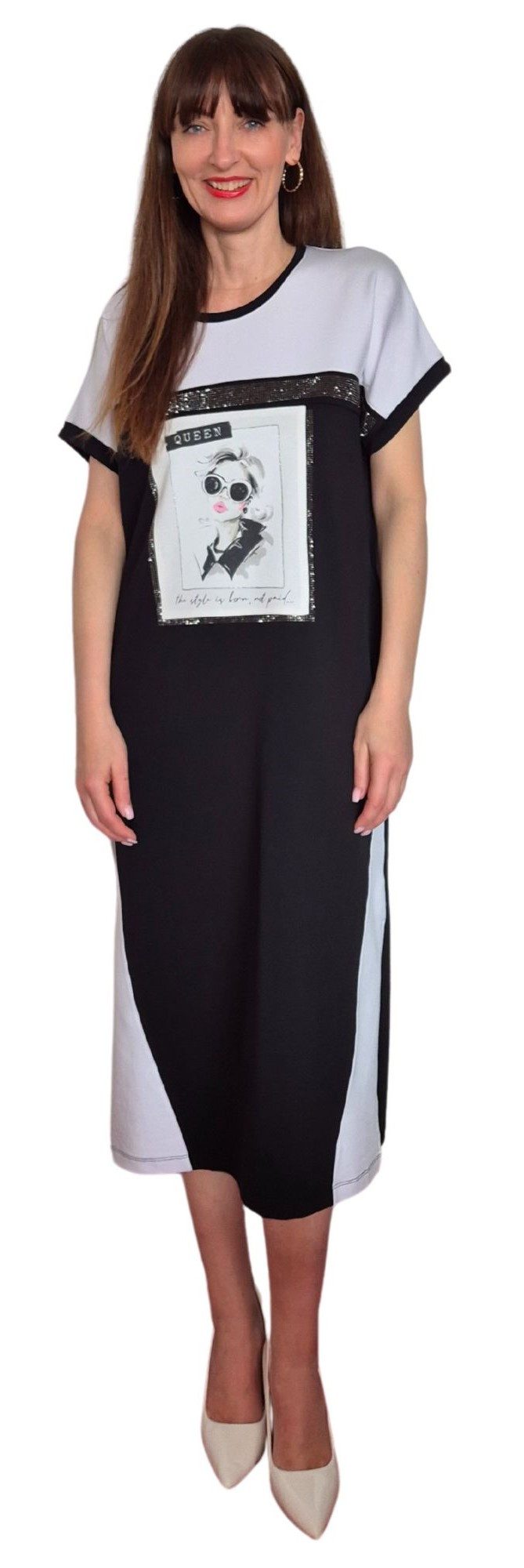 Estefania for woman Shirtkleid 191-5207, "QUEEN" günstig online kaufen