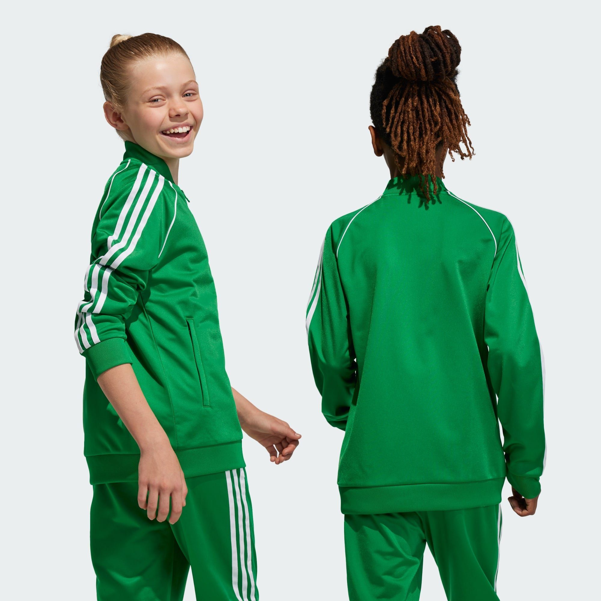 Trainingsjacke JACKE adidas ORIGINALS SST Originals ADICOLOR Green