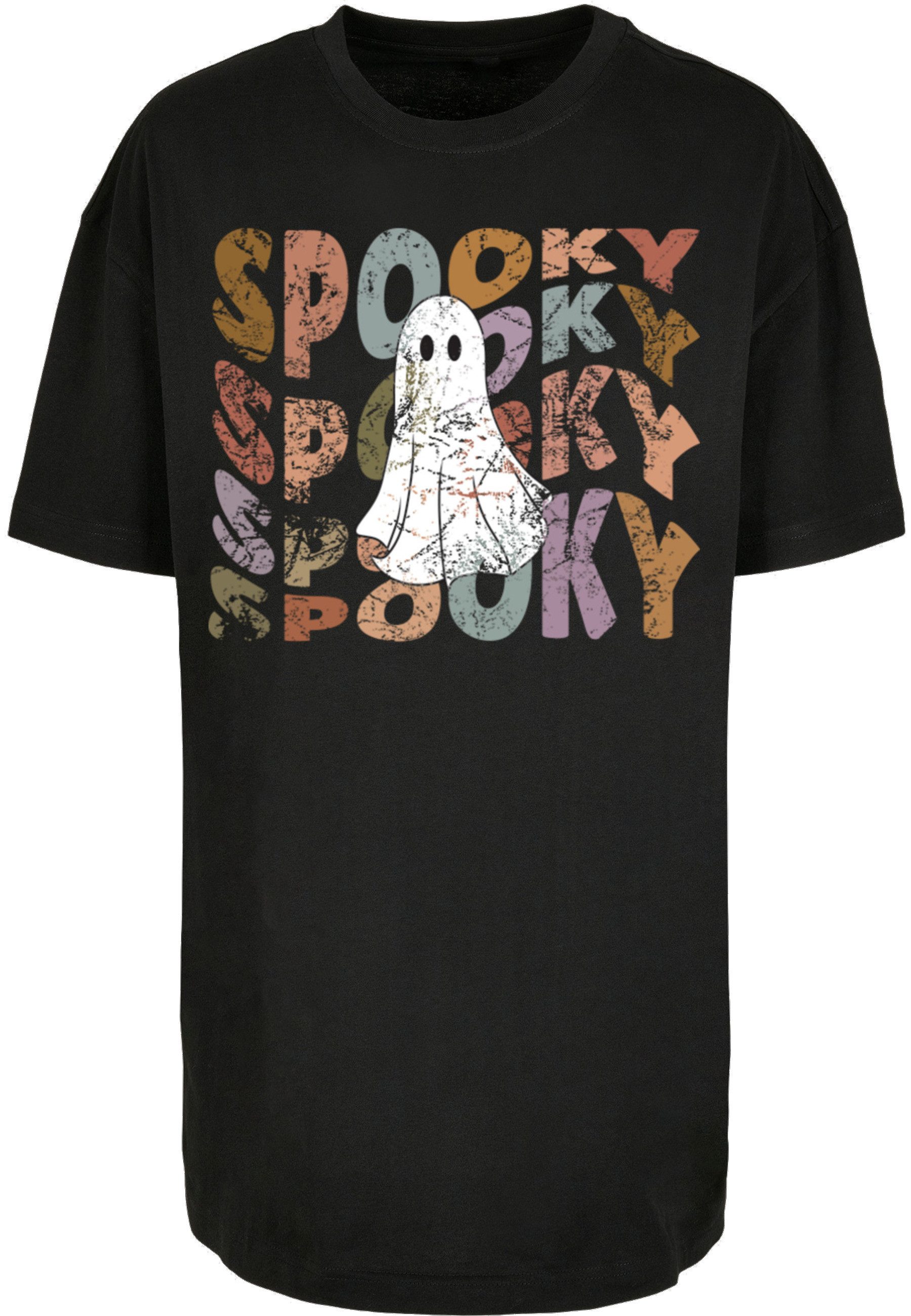 Merchcode T-Shirt Merchcode Ladies Halloween - Spooky Ghost Tee (1-tlg)