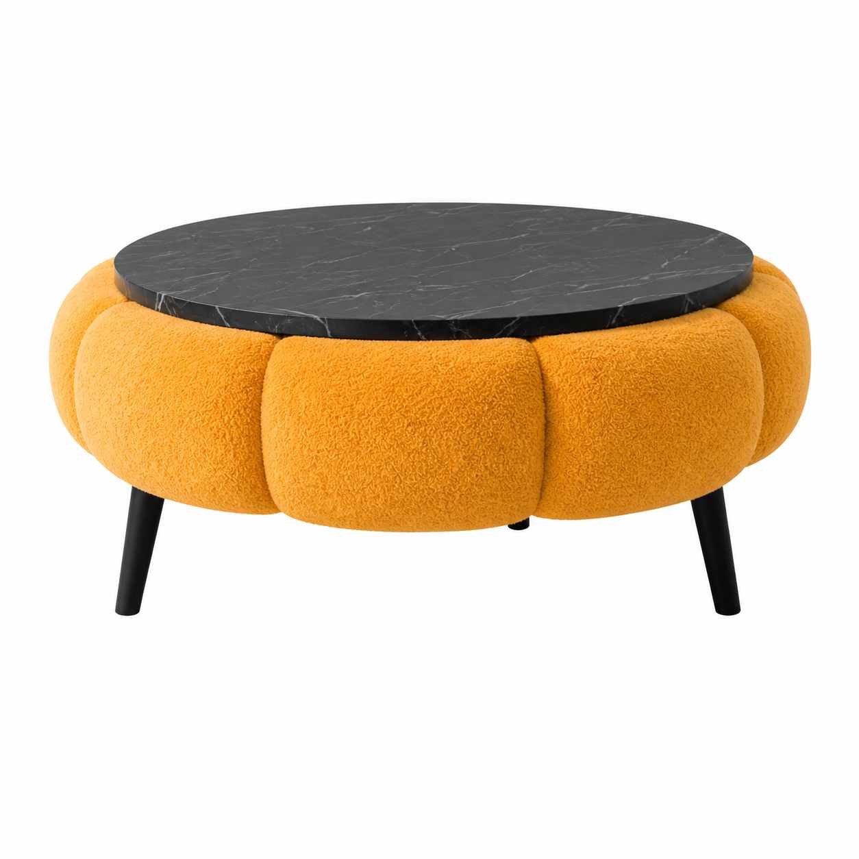 Skye Decor Couchtisch Papatya Couchtisch 60 (1-St), Runde Tischplatte