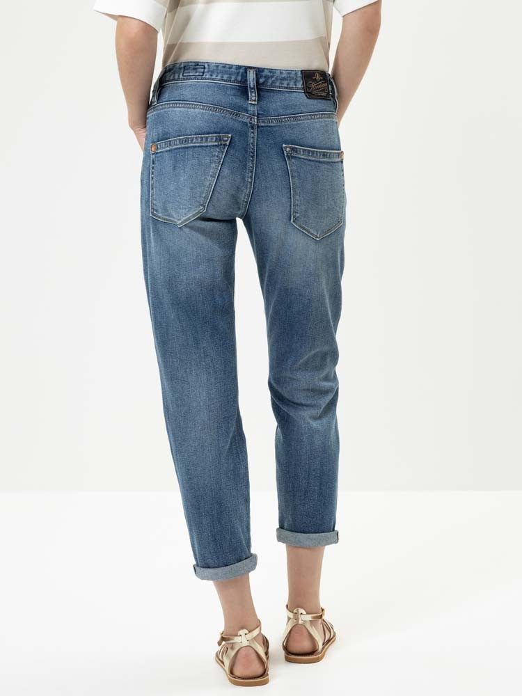 Herrlicher Boyfriend-Jeans Shyra Cropped hohe Leibhöhe günstig online kaufen