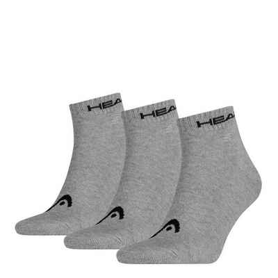 Head Шкарпетки для кросівок Unisex Quarter Шкарпетки, 3er Pack - Baumwollmix
