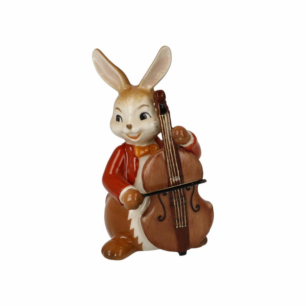 Goebel Osterhase Hase - Fröhlicher Bassist