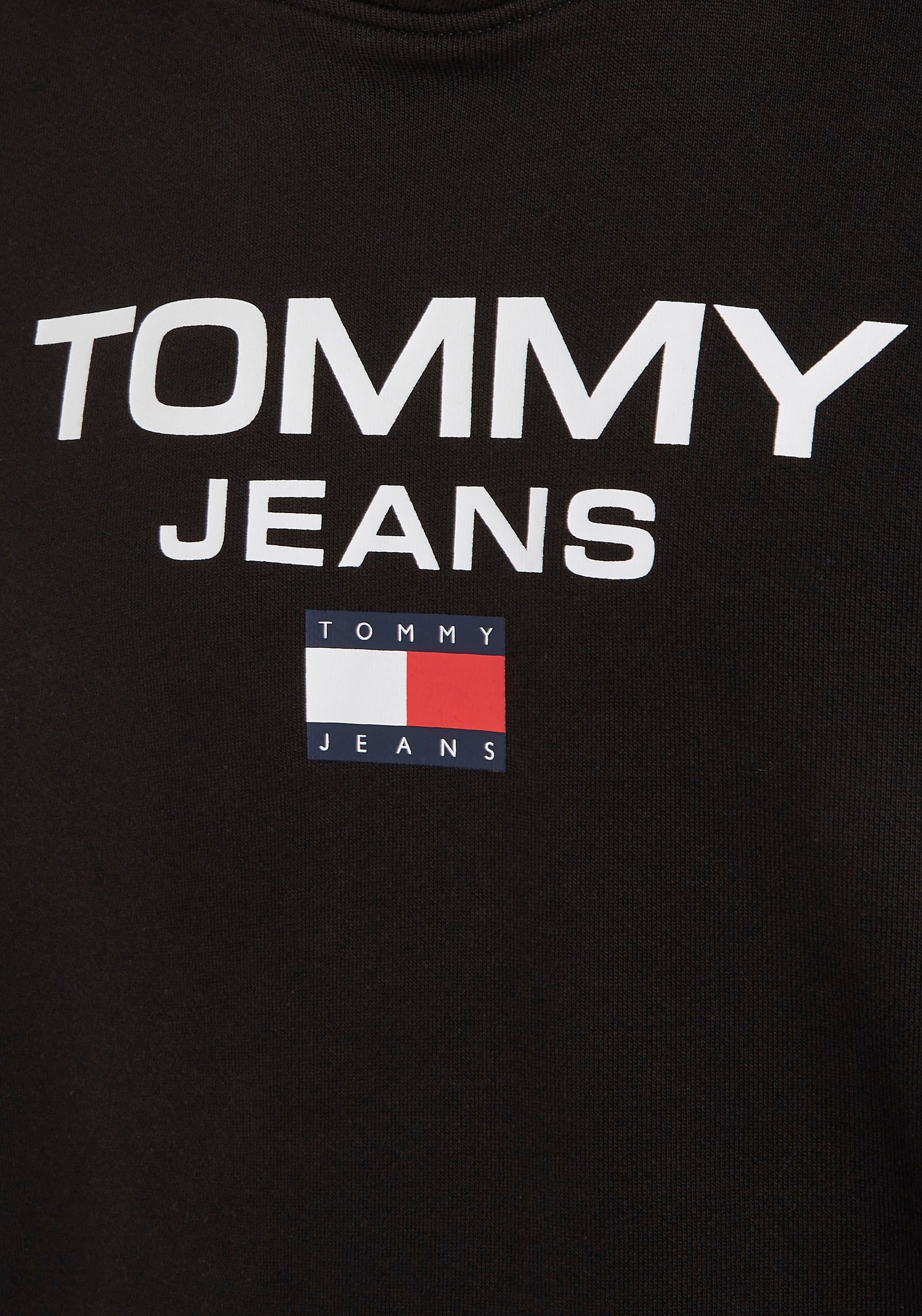 HOODIE Kapuzensweatshirt Tommy Logodruck mit TJM REG Jeans ENTRY Black
