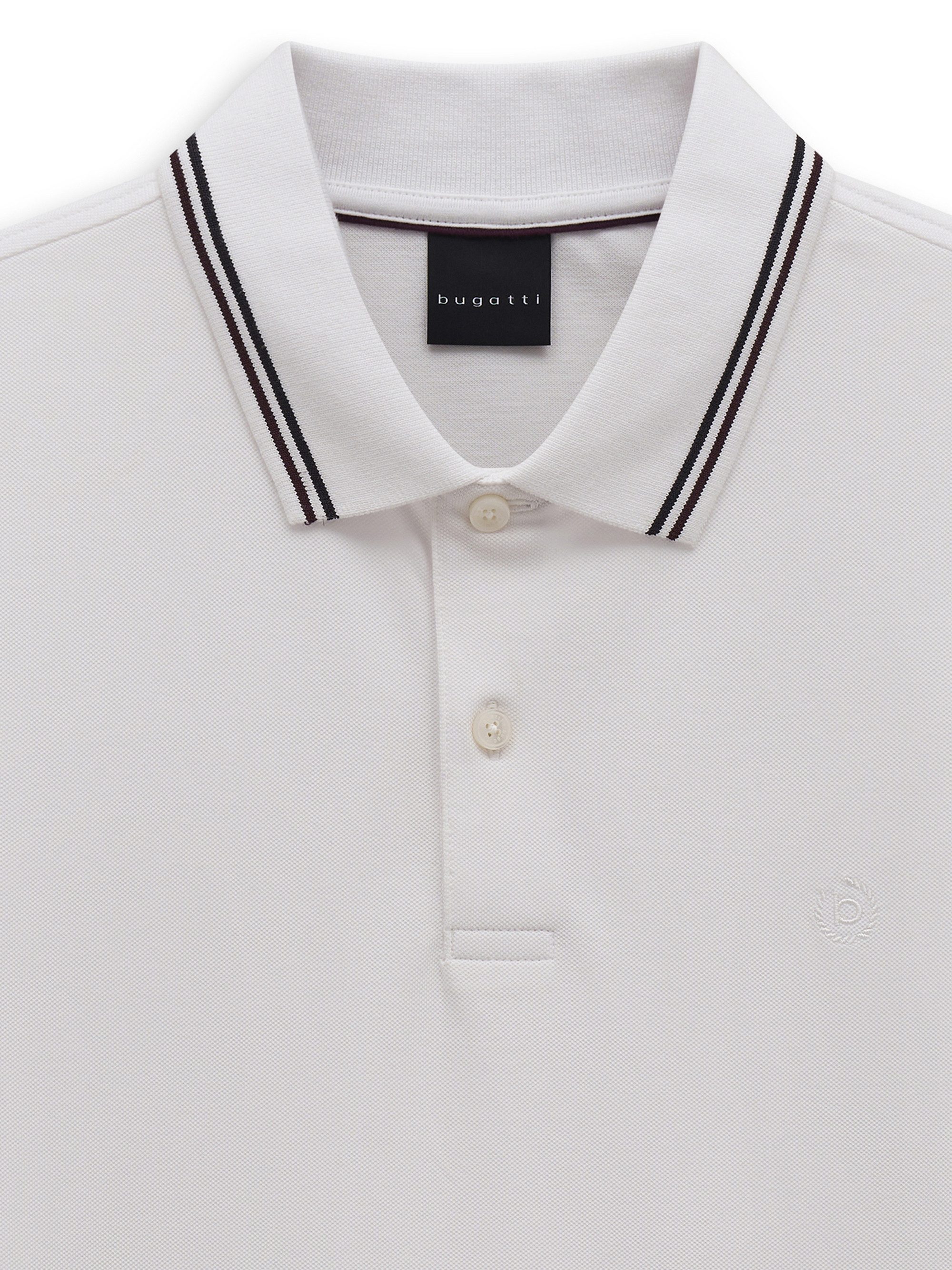 bugatti Poloshirt Modern Fit Modern Fit Baumwoll-Piqué Kurzarm Polokragen – Bild 5 von 5