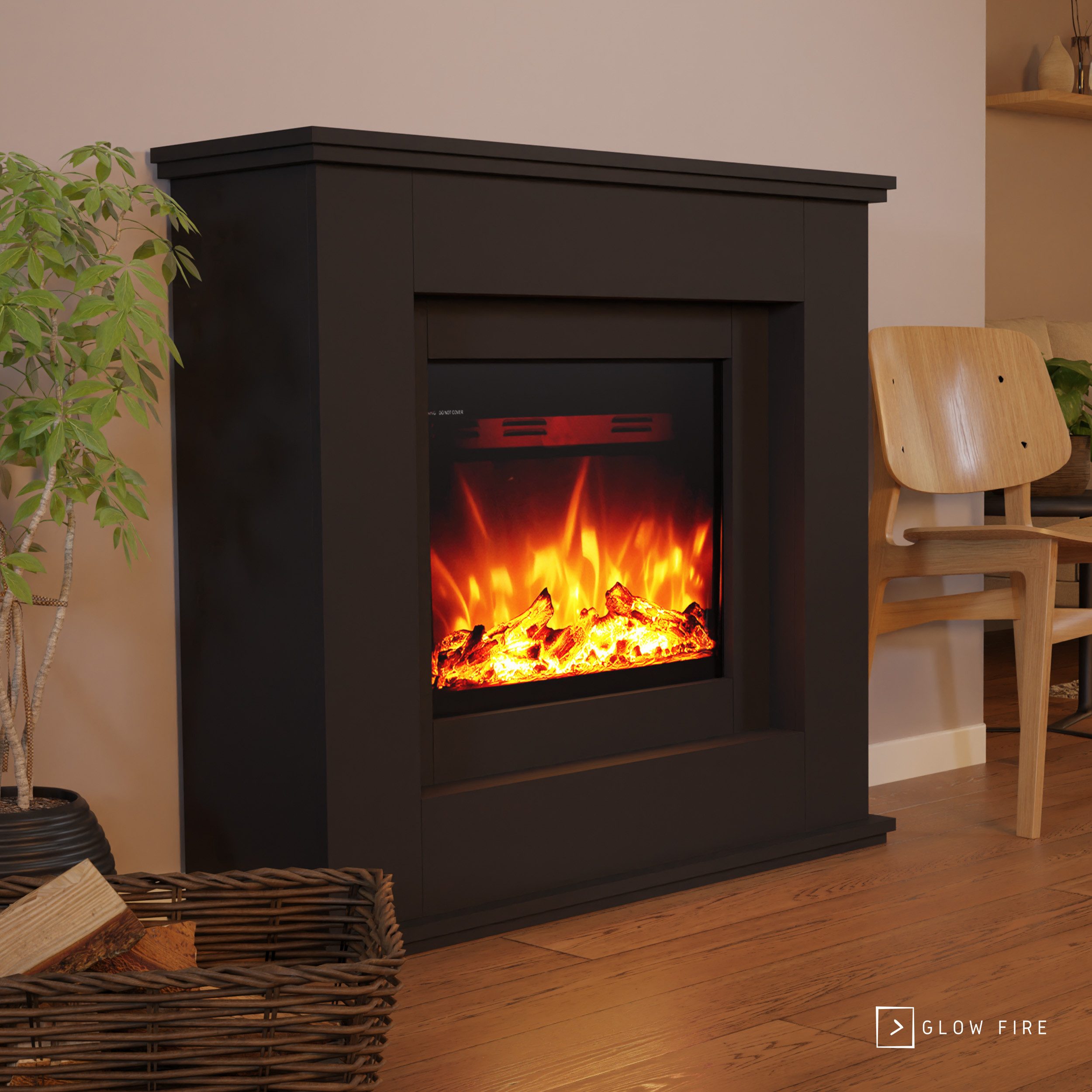 GLOW FIRE Elektrokamin EUROPA LED Kamin günstig online kaufen