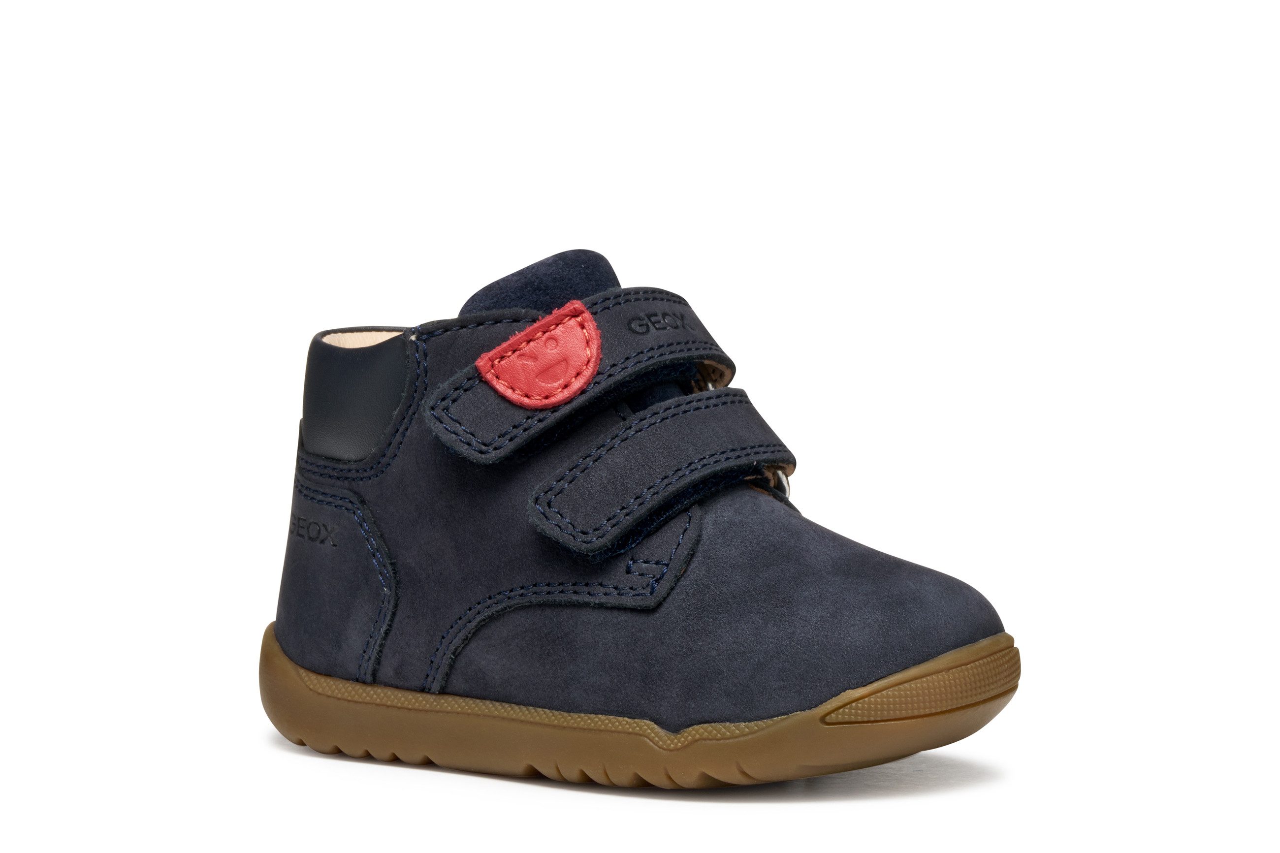 Geox B MACCHIA BOY Lauflernschuh Babyschuh mit Klettverschluss, Größenschablone zum Download