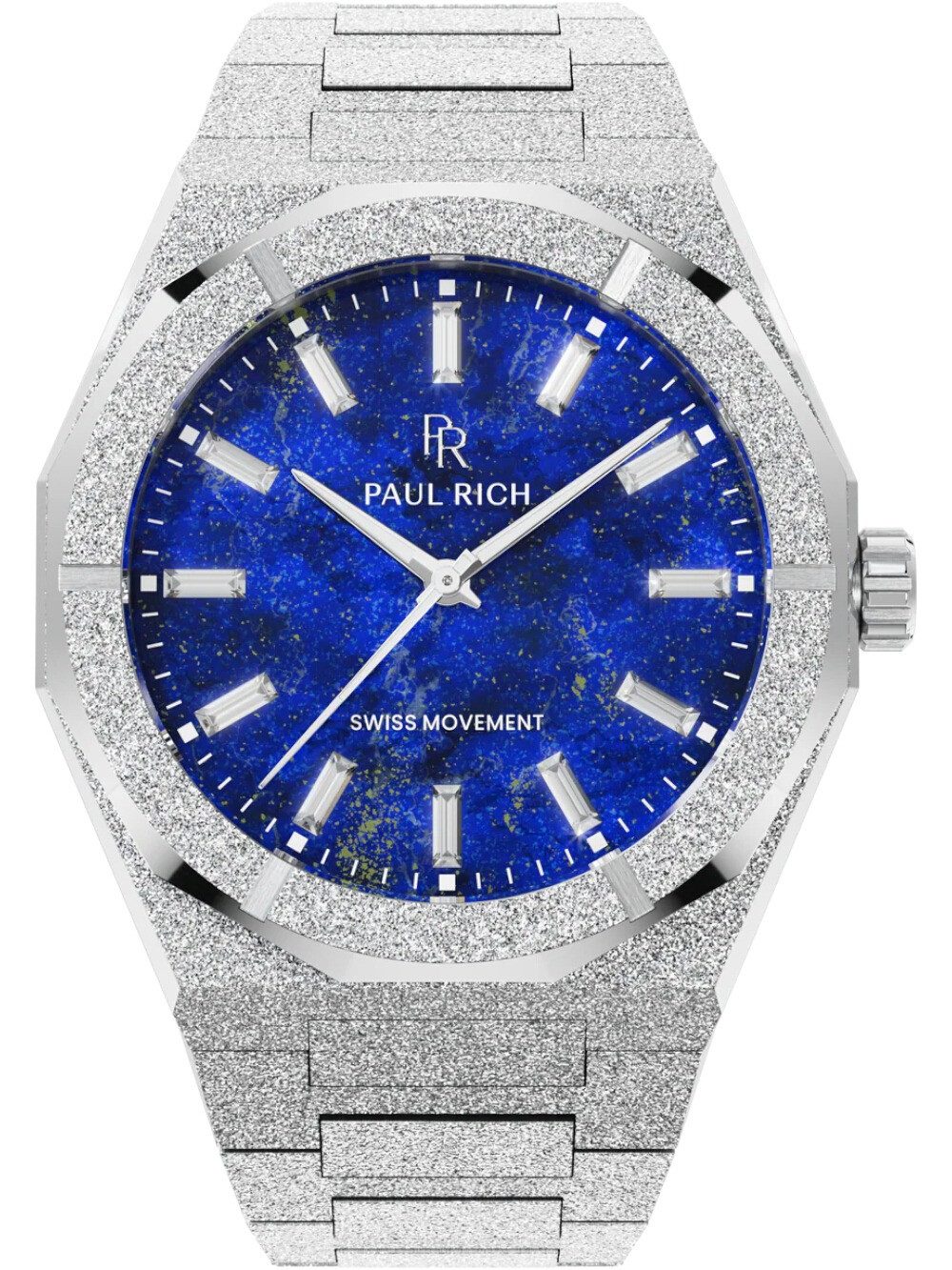 Paul Rich Quarzuhr Paul Rich PR-47909 Herrenuhr Lapis Nebula 43mm 5ATM Paul Rich PR-47909 Herrenuhr Lapis Nebula 43mm 5ATM