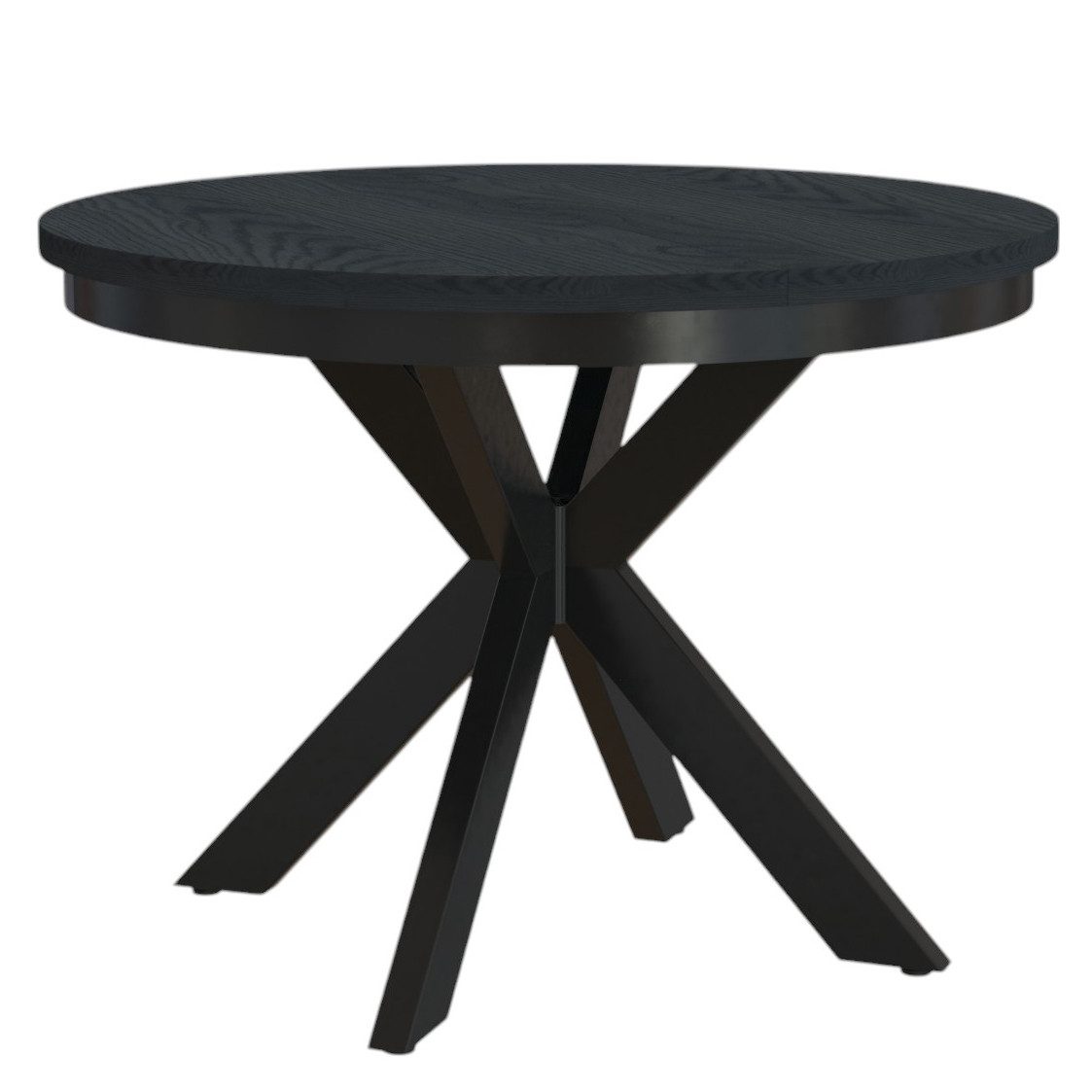 Compleo Esstisch modern, Metallbeine, Runder Esszimmertisch günstig online kaufen