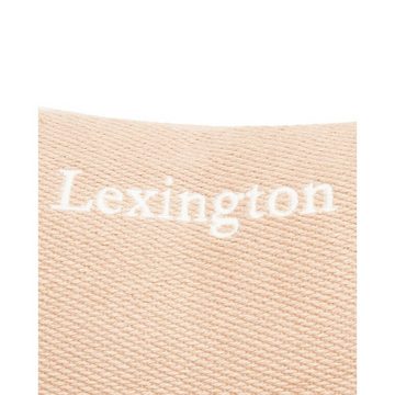 Kissenhülle LEXINGTON Kissen Waves Recycled Heavy Cotton Twill Beige-White (30x50c, Lexington