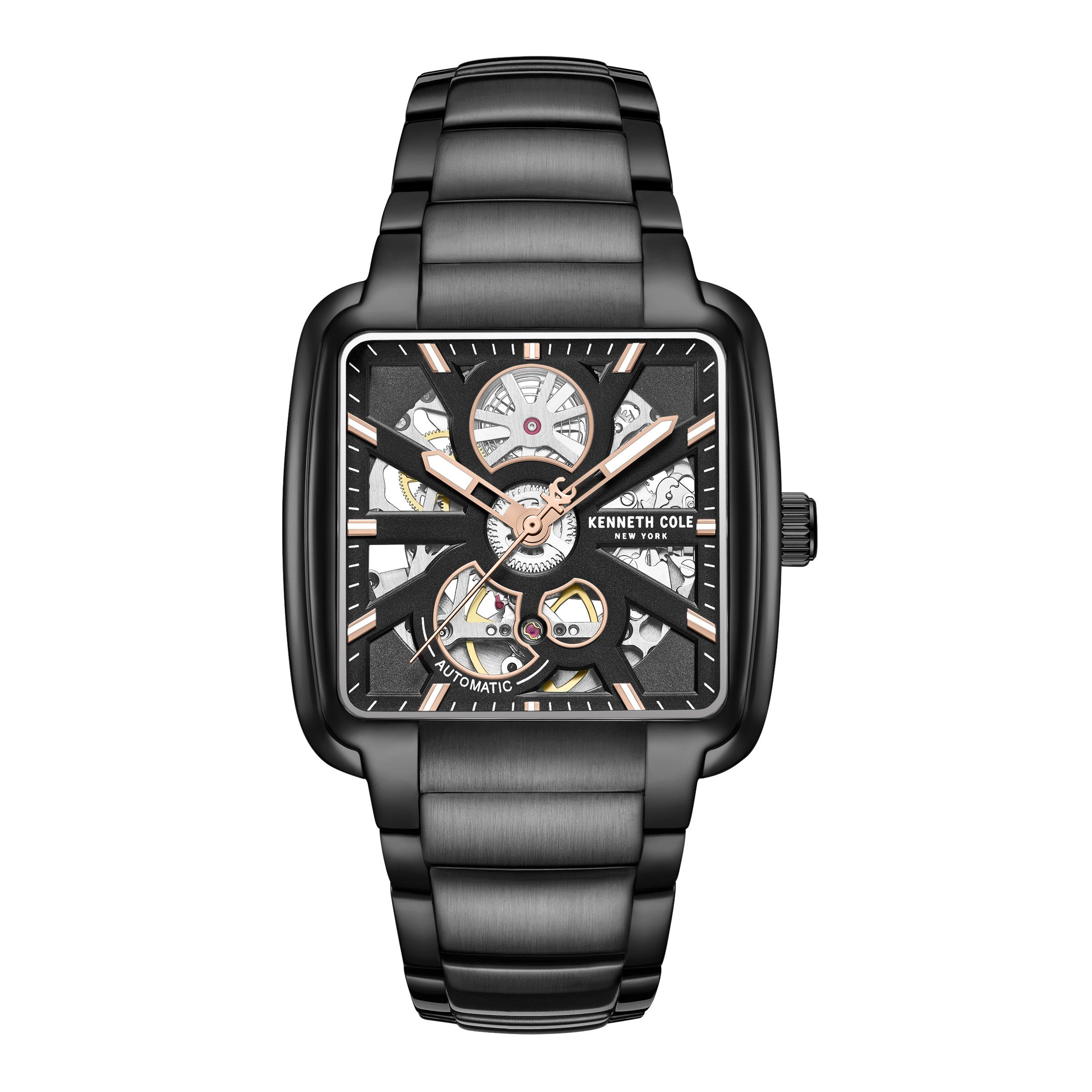 Kenneth Cole Automatikuhr Automatikuhr Herrenuhr 40 mm Automatik Herren