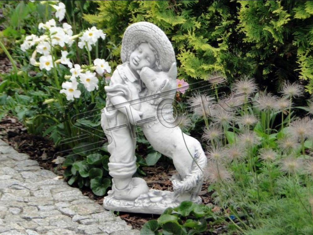 Designer Skulptur Skulpturen Skulptur JVmoebel Statue 63cm Figuren Garten Dekoration