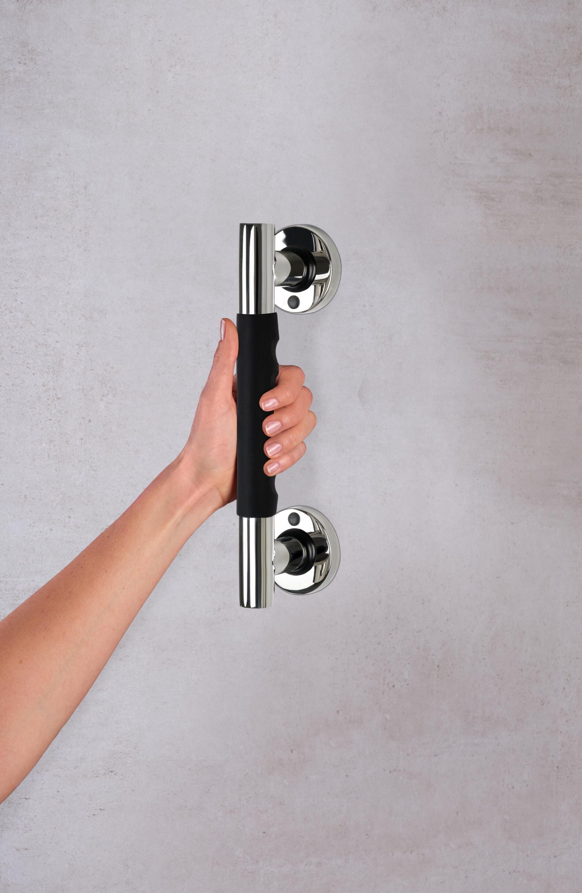 Ridder Haltegriff Ken chromfarben, schwarz