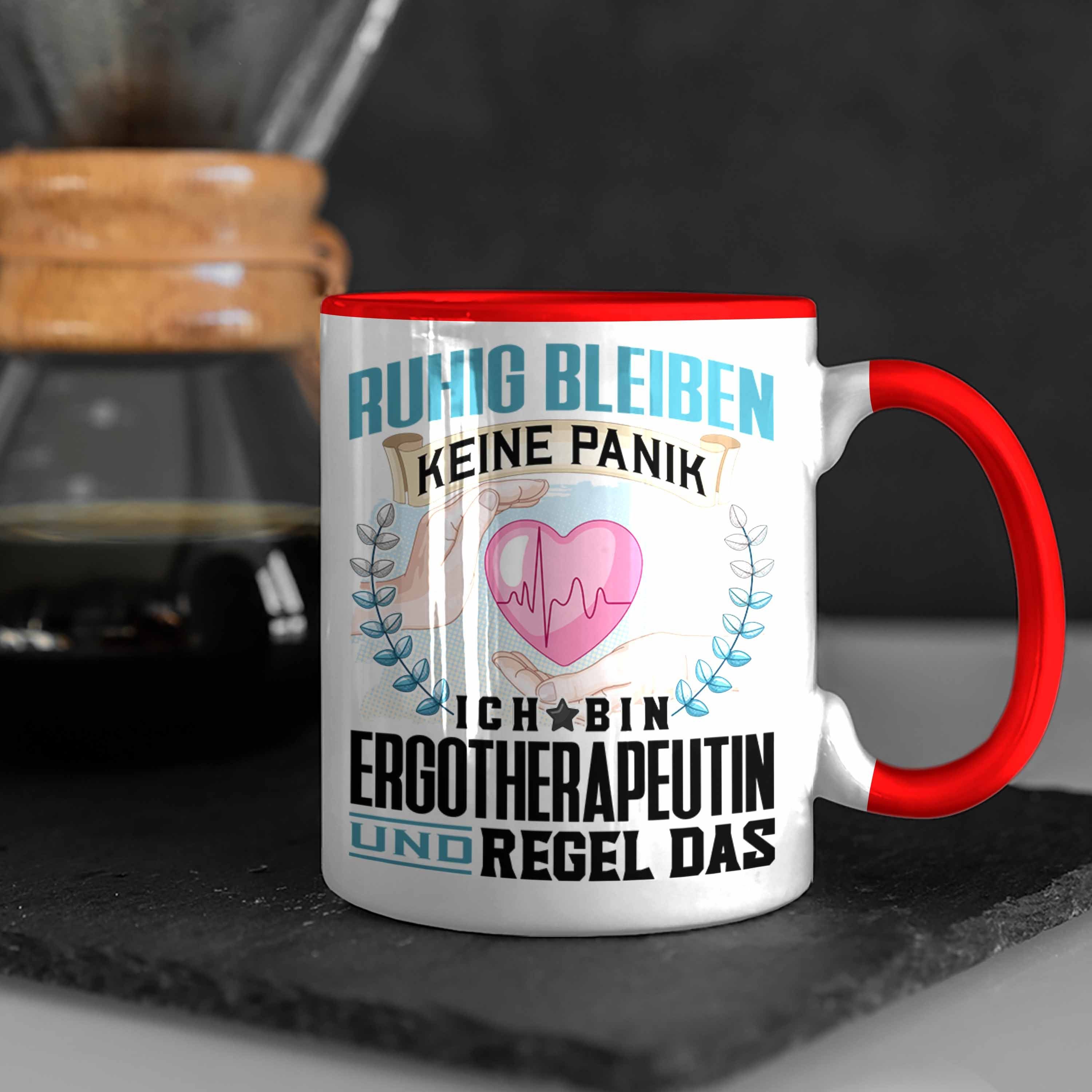 - Trendation Tasse Rot Spruch Tasse Lustiger Geschenk Ruh Ergotherapeutin Trendation Männer