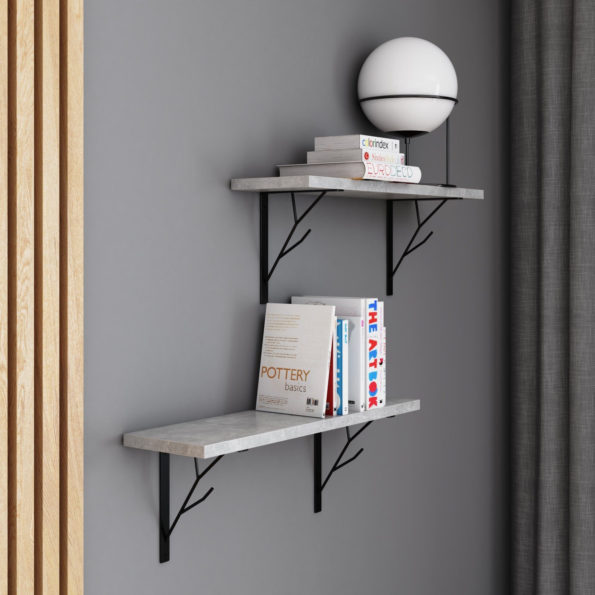 AKKE Wandregal, Hängeregal TREE modern mit günstig online kaufen