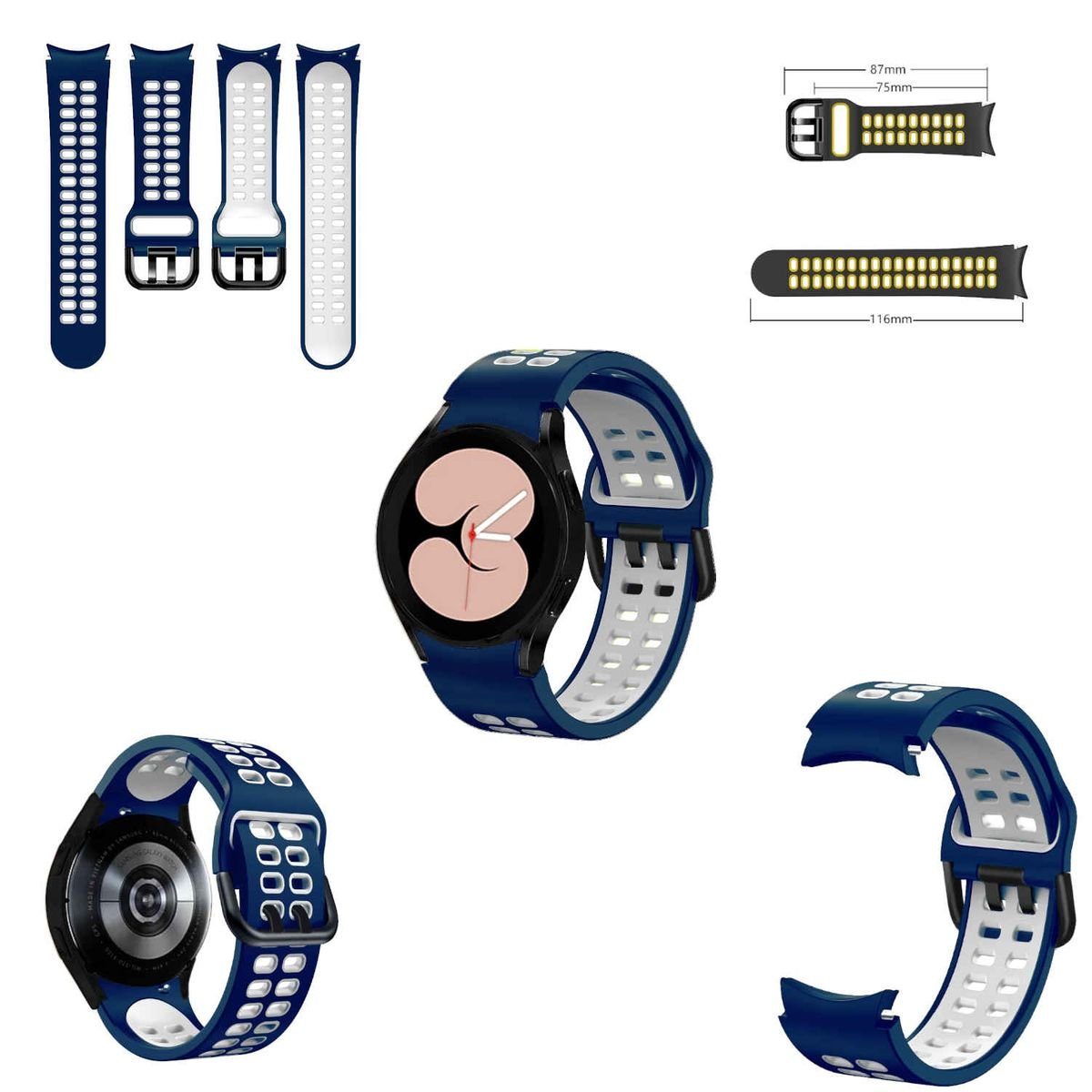 Wigento Smartwatch-Armband Für Samsung Galaxy Watch günstig online kaufen