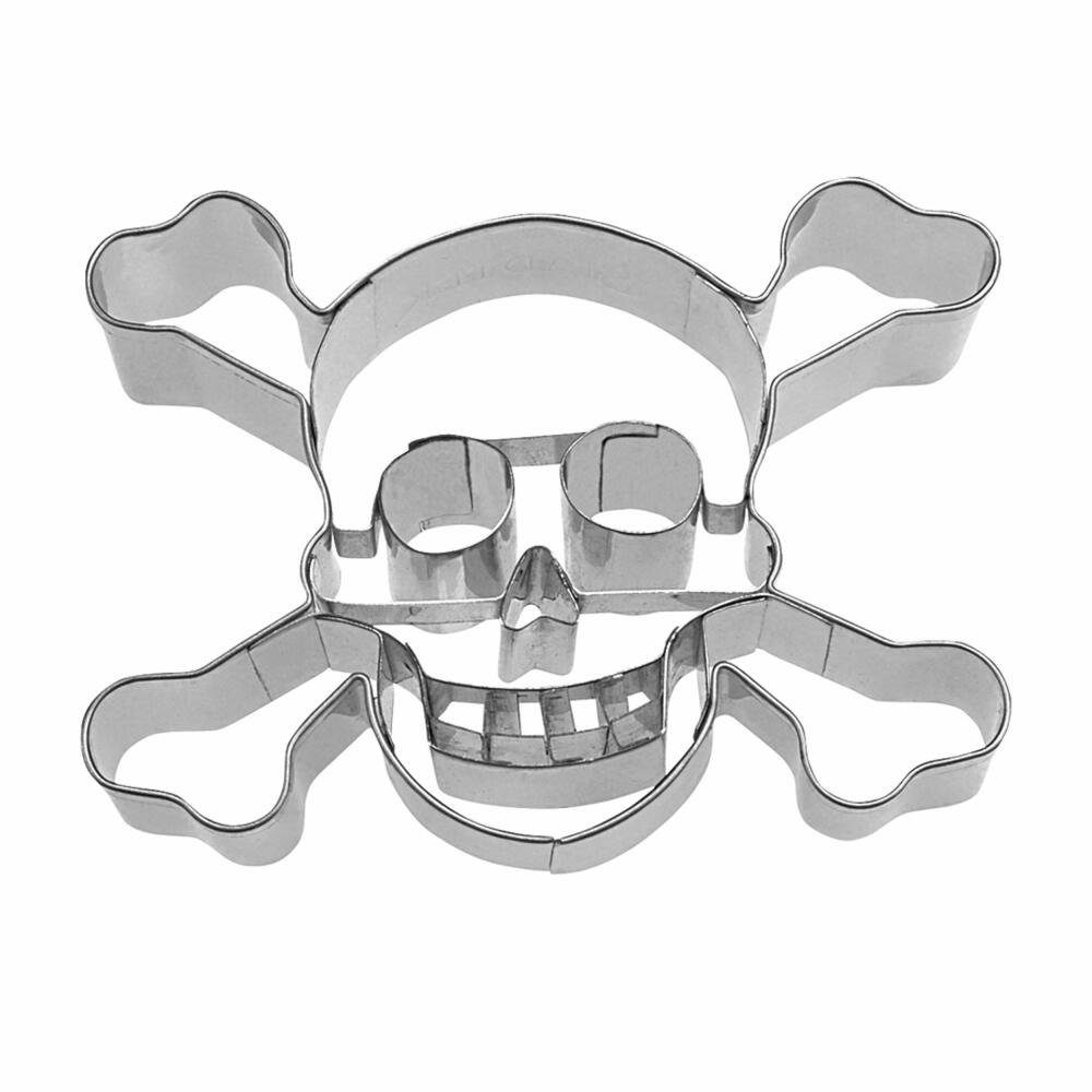 STÄDTER Ausstechform Totenkopf, Edelstahl