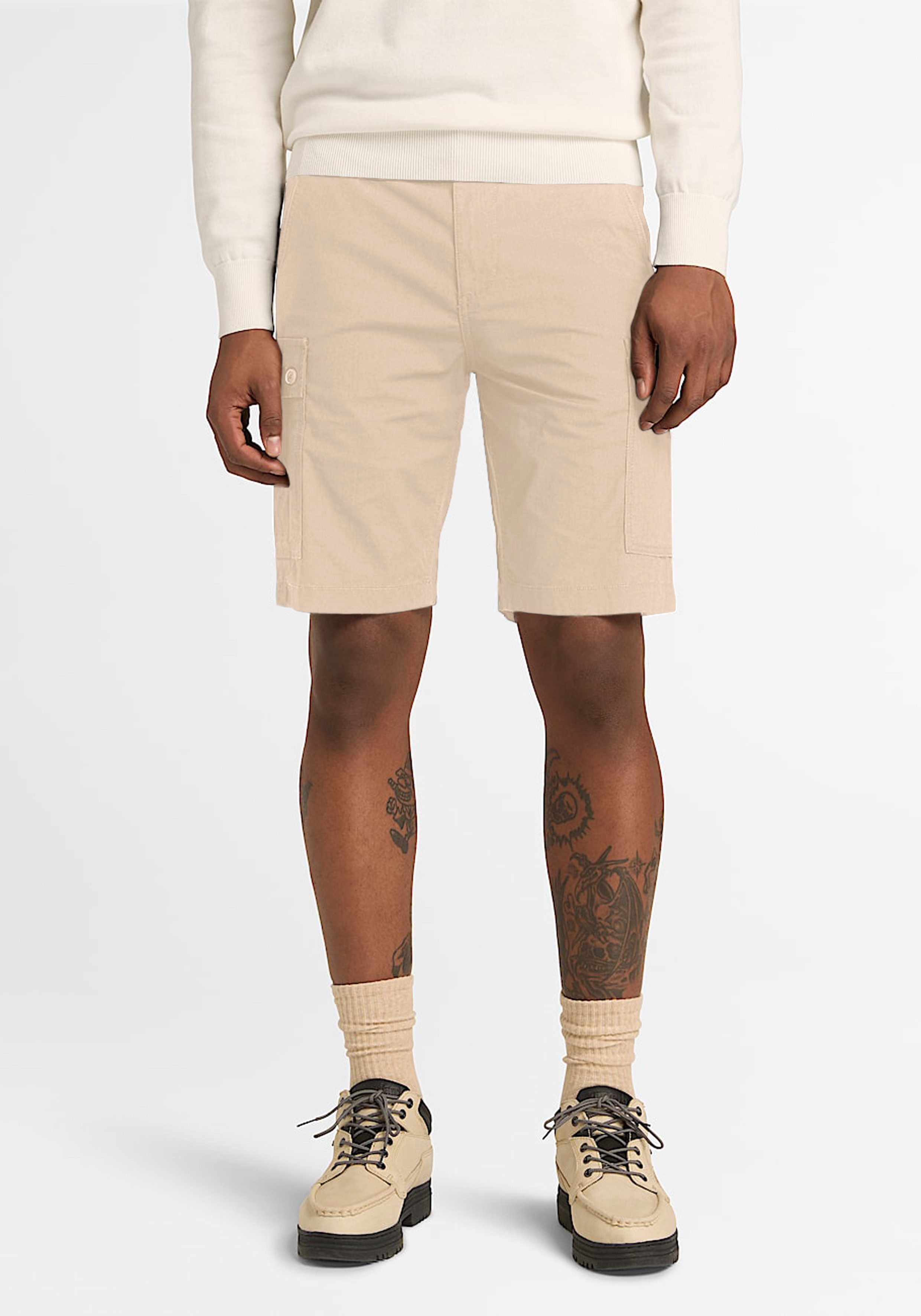 Timberland Cargoshorts Poplin Cargo Shorts sportliche Passform, für aktive Freizeitgestaltung, sportlicher Stil