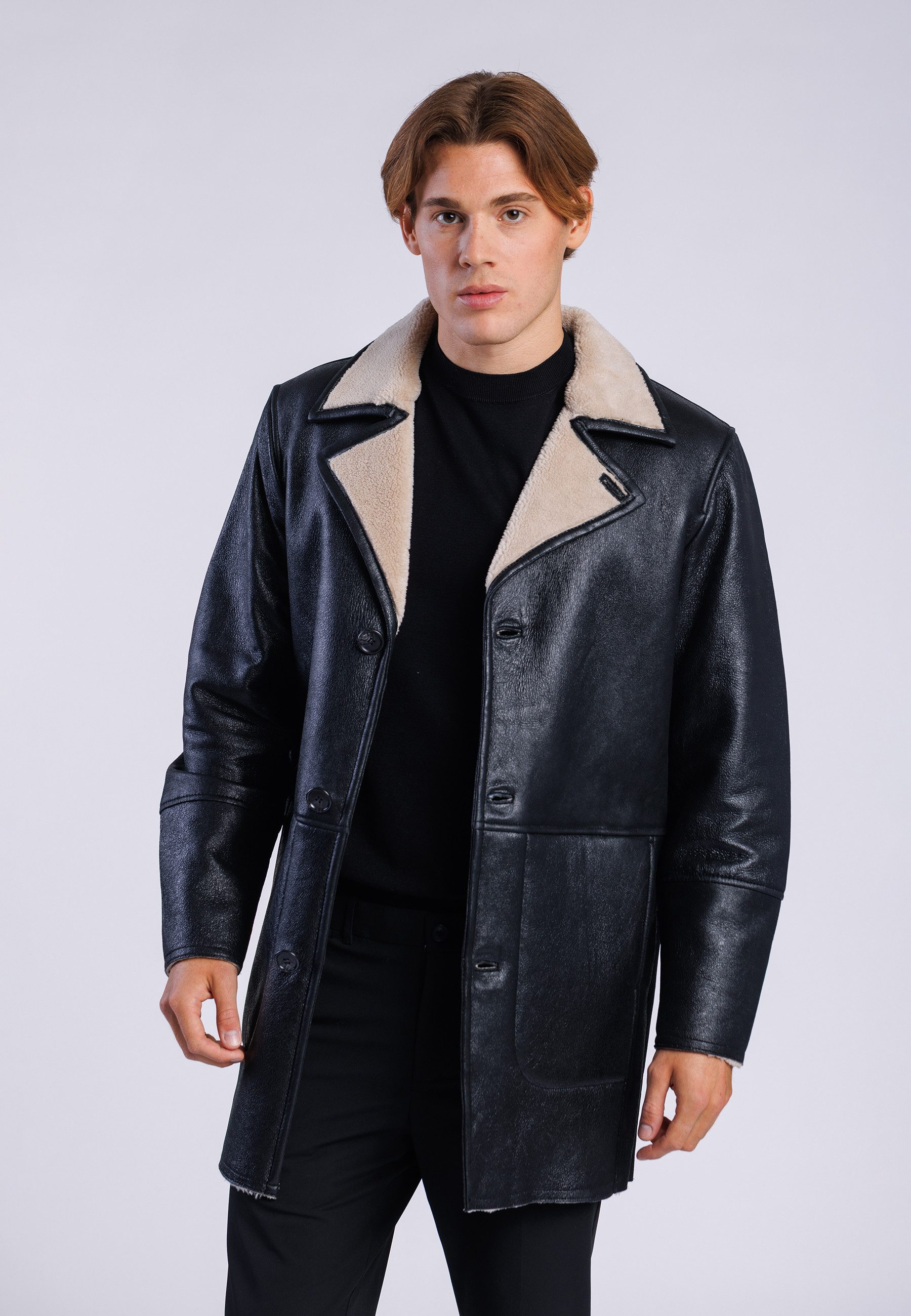 Freaky Nation Lederjacke Silent Power-FN