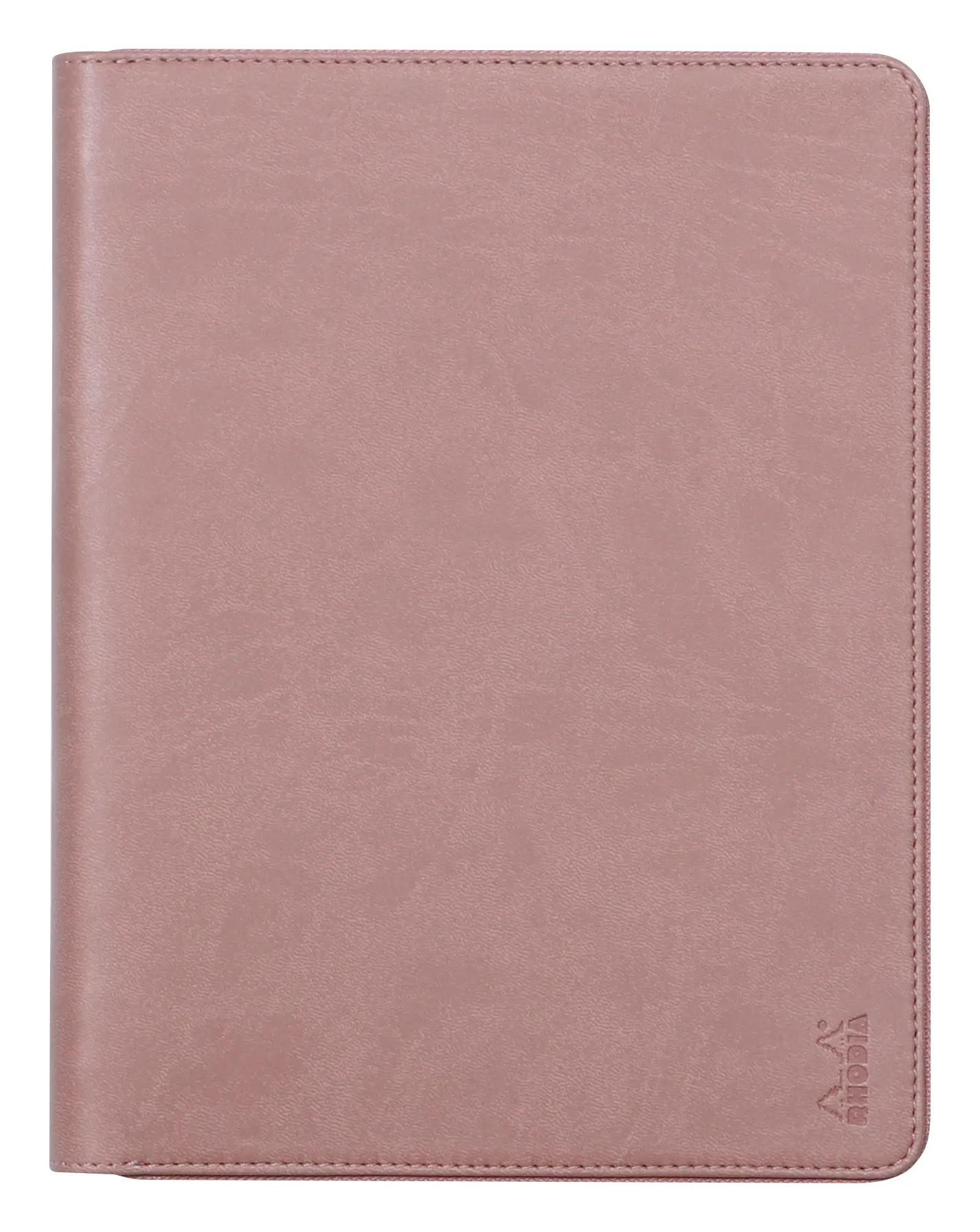 EXACOMPTA Aktentasche Konferenzmappe kleines Modell 19,5x25,5 cm, Block A5 Rosenholz 168108C, Rhodia, Blöcke, Hefte und Notizbücher