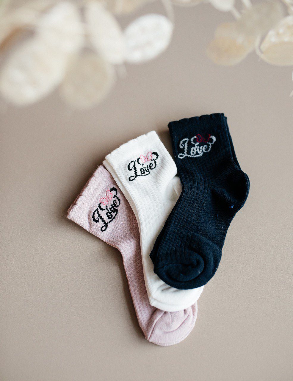 Weiß Love Lixxi Socken