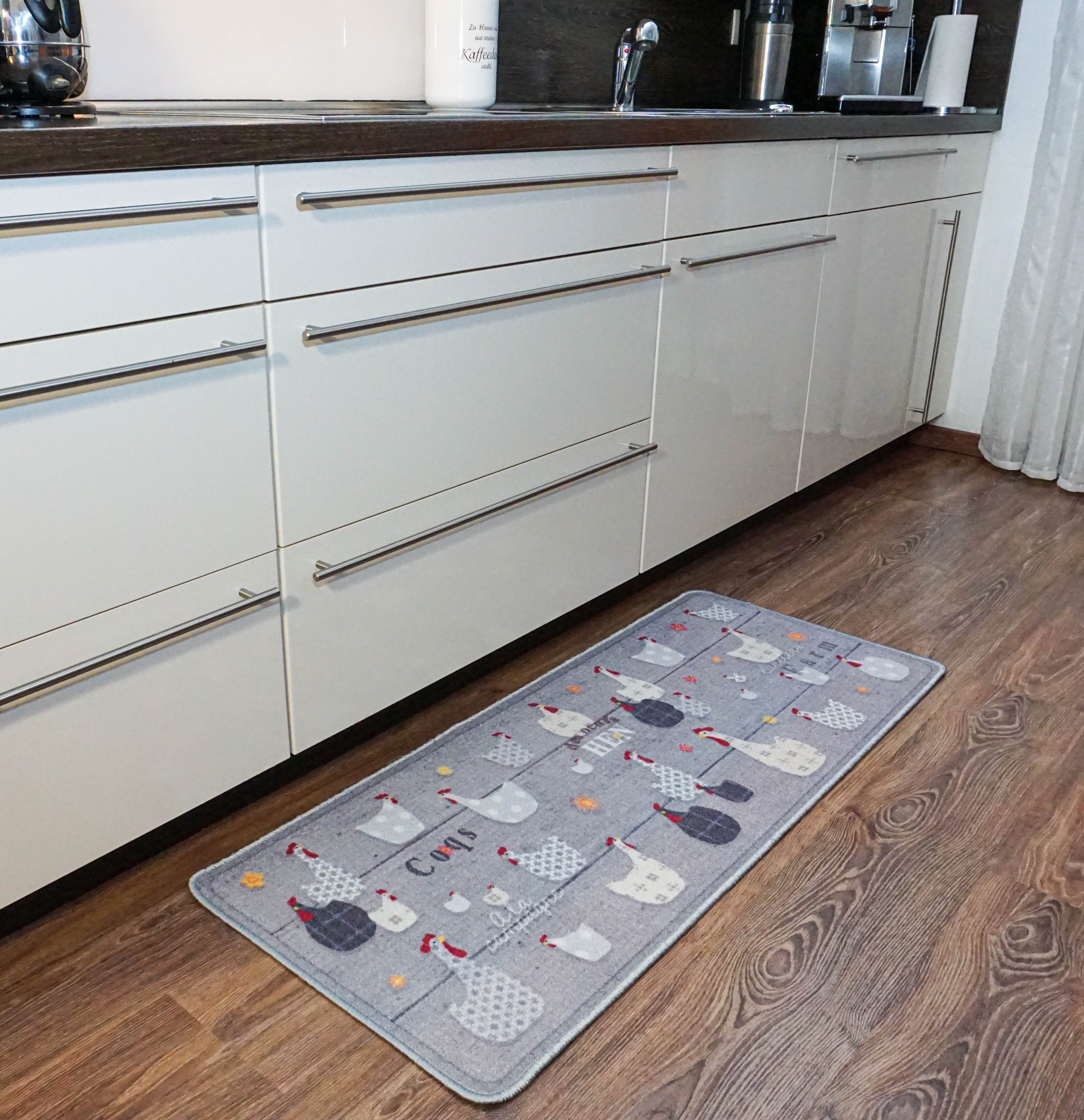 oKu-Tex Küchenläufer Deco-Flair Kitchen, Küchenteppich mit Aufdruck, Flachg günstig online kaufen