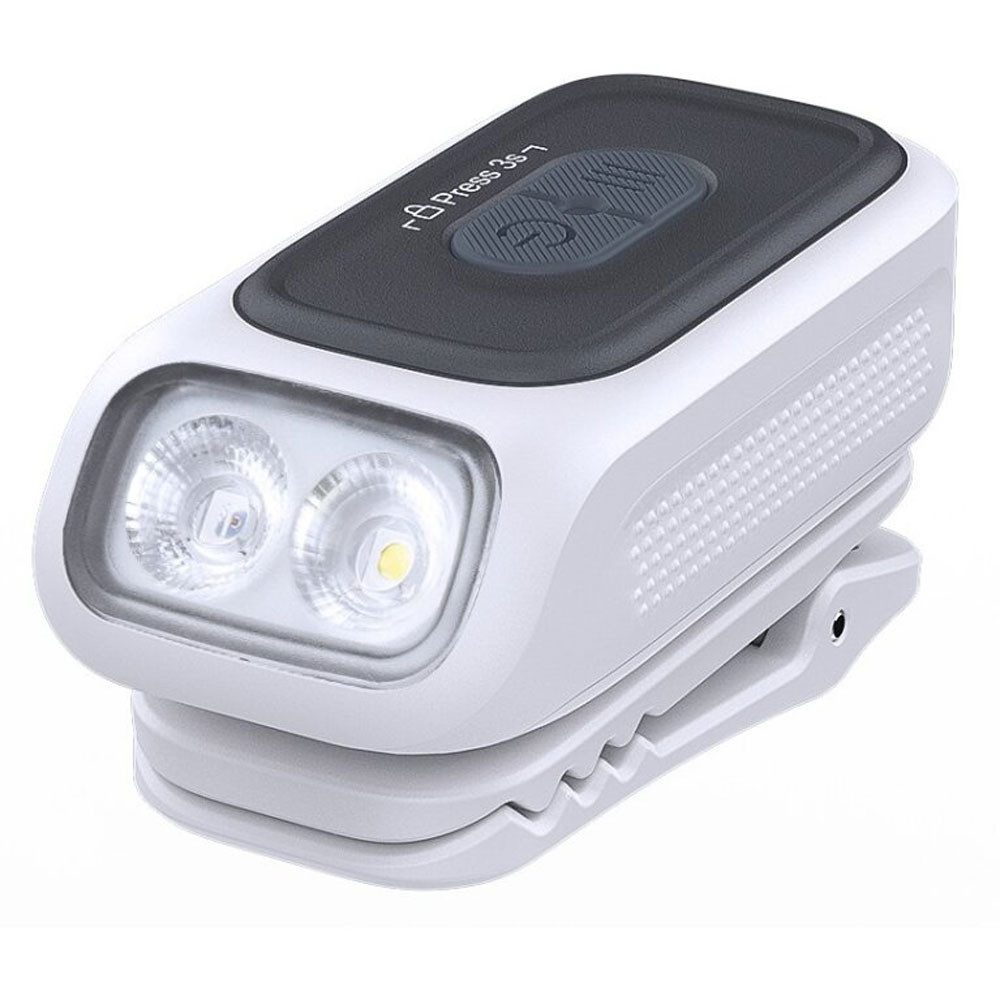 Fenix LED Taschenlampe E04R LED Cliplampe 300 Lumen mit Rotlicht und RGB - Weiß, RGB, Rotlicht, Blaues Licht