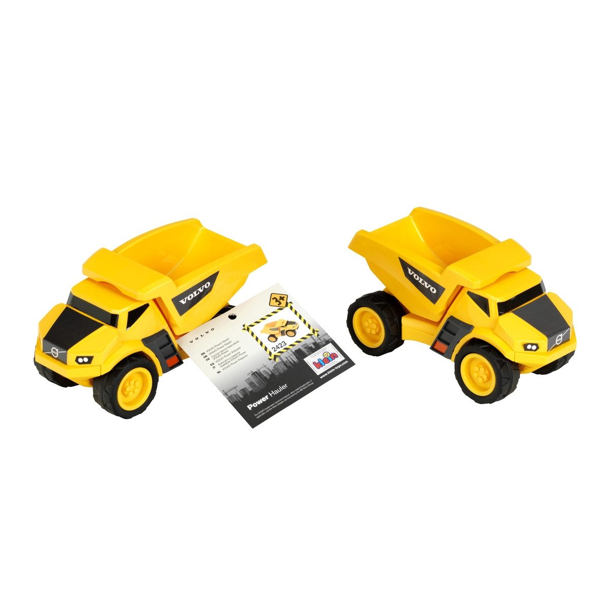 Faber-Castell Spielzeug-Kipper Baufahrzeug Volvo Power Kipper 1:24 gelb/schwarz