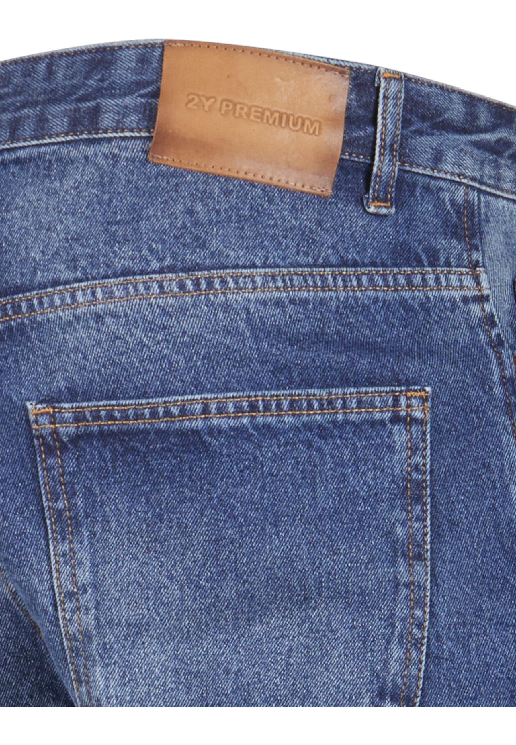 2Y Premium Bequeme Jeans 2Y Premium Herren 2Y Straight Fit Jeans