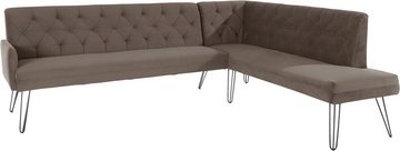 exxpo - sofa fashion Eckbank Doppio, Frei im Raum stellbar