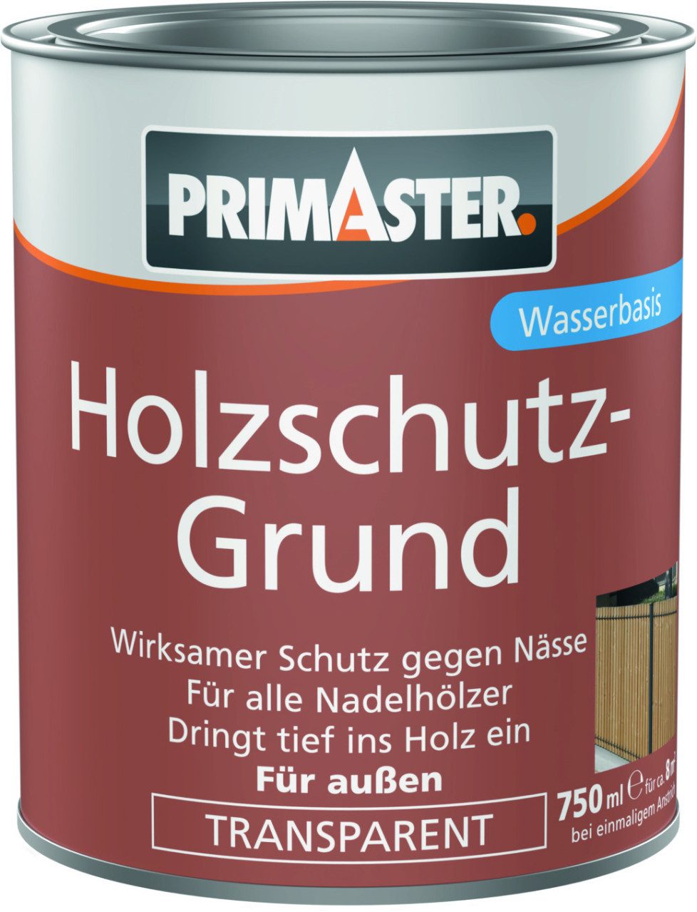 Primaster Holzschutzlasur Primaster Holzschutz-Grund 750 ml farblos