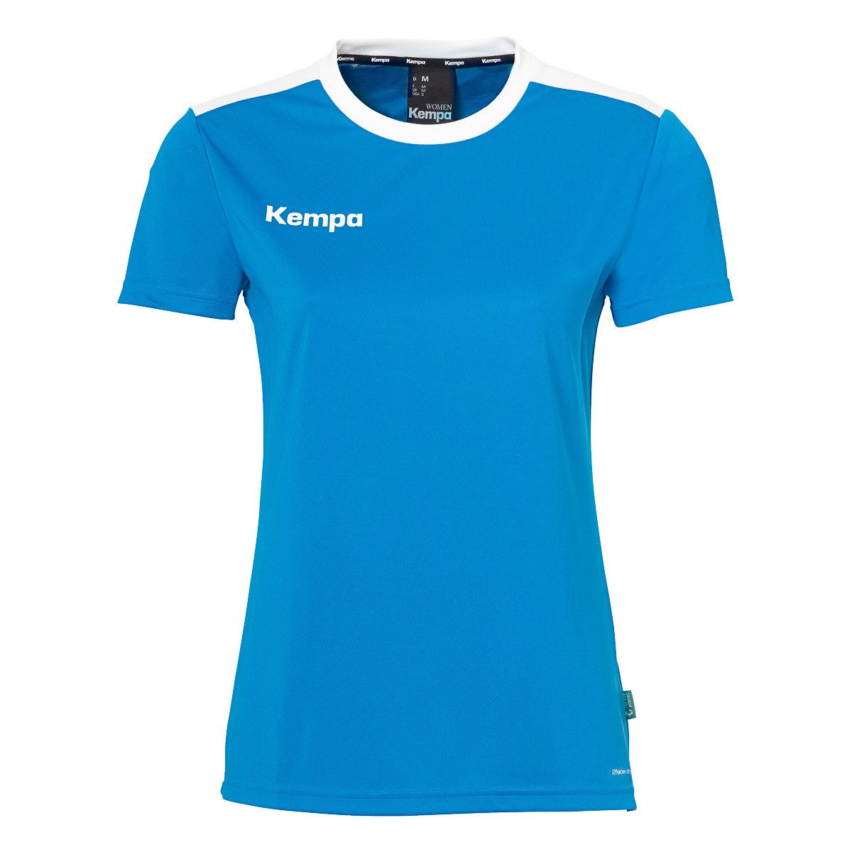 Kempablau/Weiß