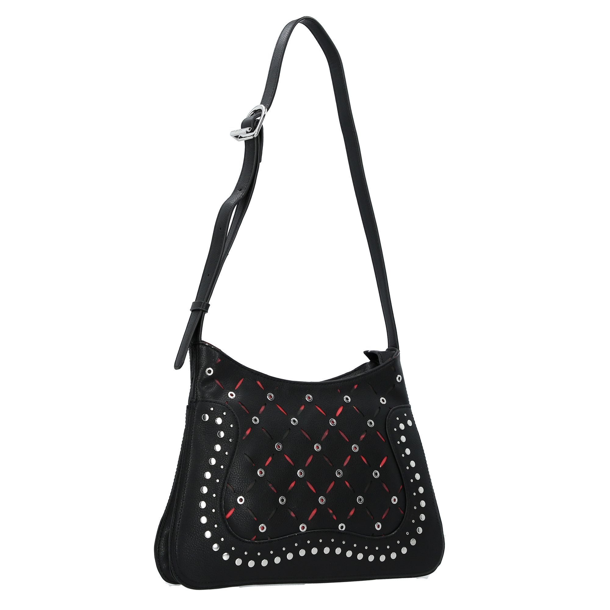 Desigual Schultertasche Yankee, Polyurethan