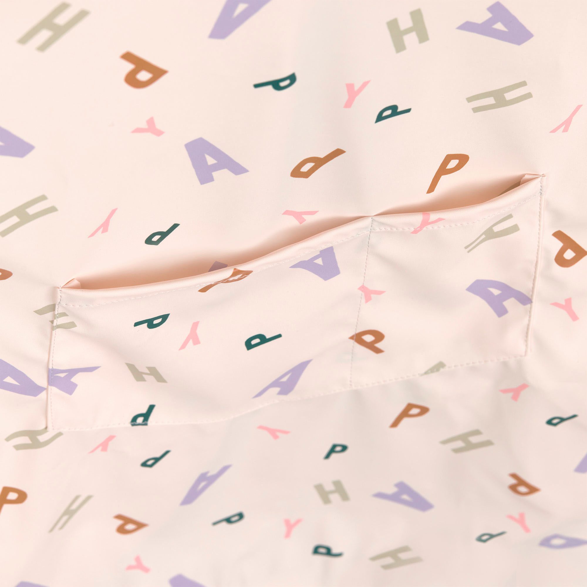 LÄSSIG Malschürze Happy Fruits, pastel lilac, GOTS made with organic materi günstig online kaufen