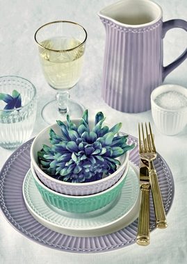 Greengate Tafelservice Alice Frühstücksset lavender 6tlg, Steinzeug