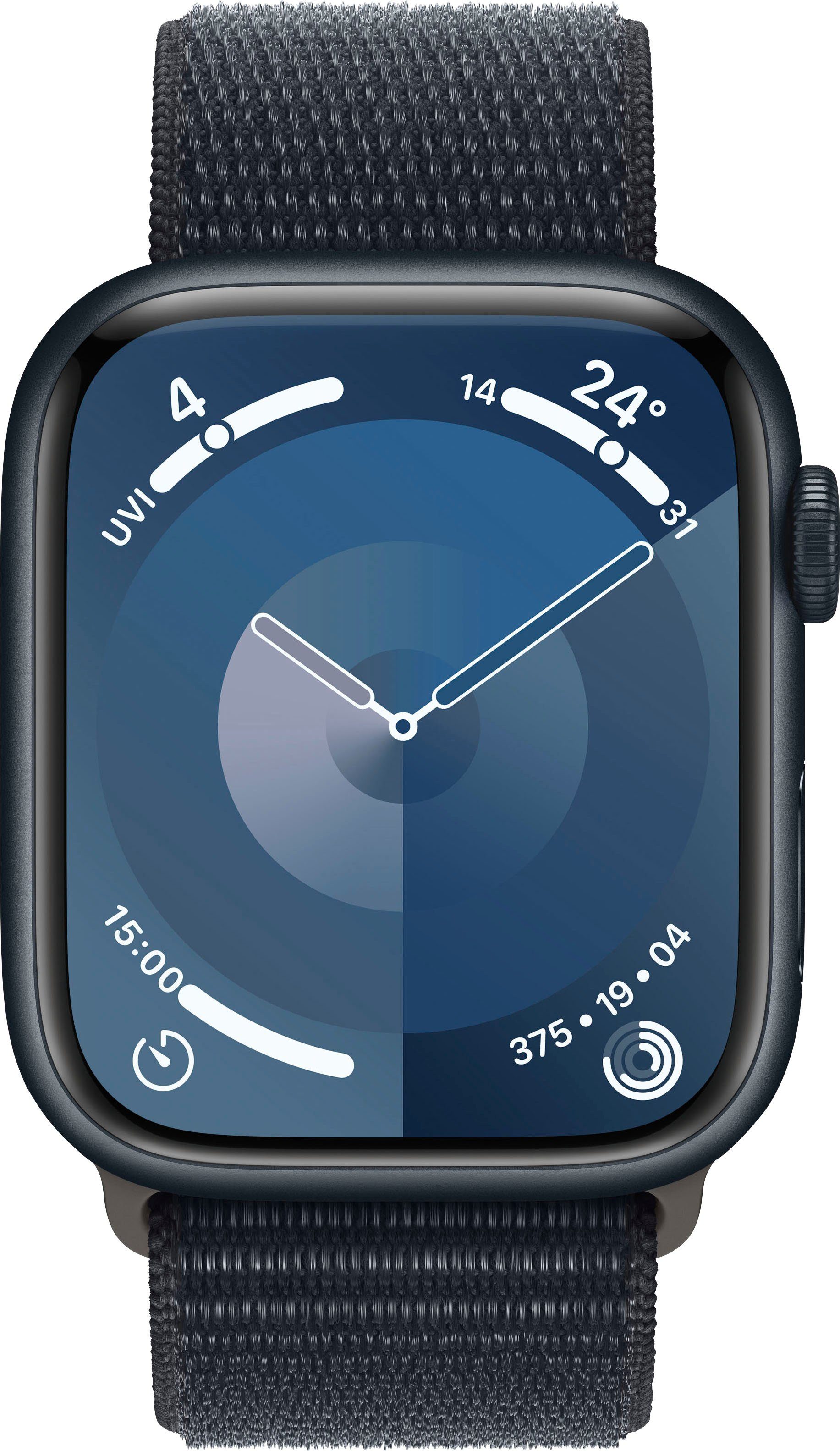 Smartwatch cm/1,77 45mm Cellular Series GPS Sport + Watch Aluminium OS 9 Loop Zoll, (4,5 10), Watch Apple