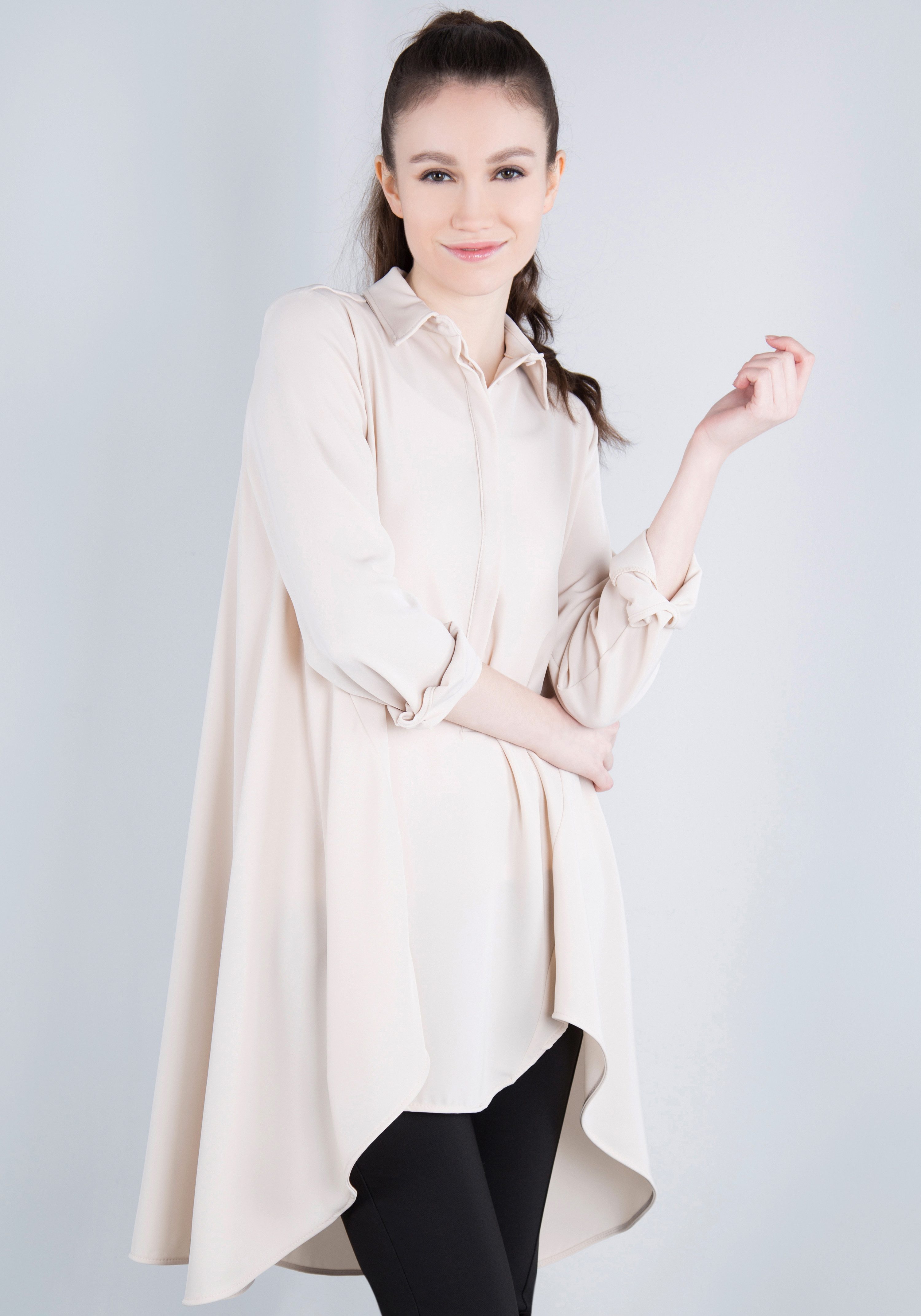 IMPERIAL Klassische Bluse IMP-C ED3BEW fliessende günstig online kaufen