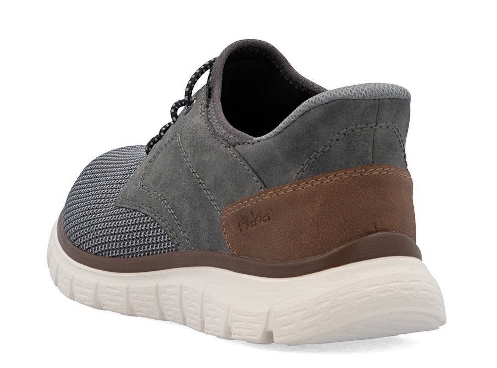 Rieker Ready2GO Slip-On Sneaker Schlupfschuh, Halbschuh, Freizeitsneaker mit Gummizug