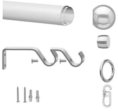 OTTO home Gardinenstange Bari, Ø 16 mm, 2-läufig, ausziehbar, mit Bohren, v günstig online kaufen