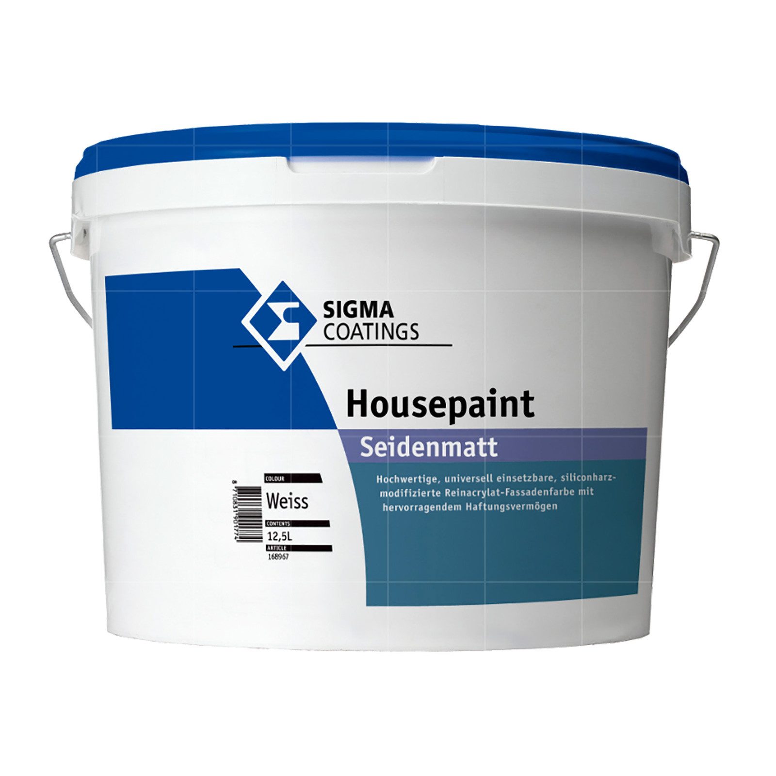 SIGMA Coatings Fassadenfarbe HOUSEPAINT - 12.5 LTR (WEISS)