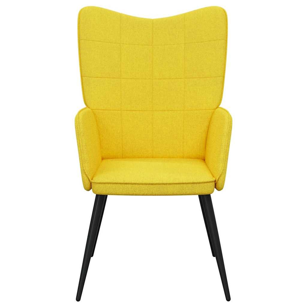 vidaXL Sessel Relaxsessel Senfgelb Stoff (1-St) günstig online kaufen